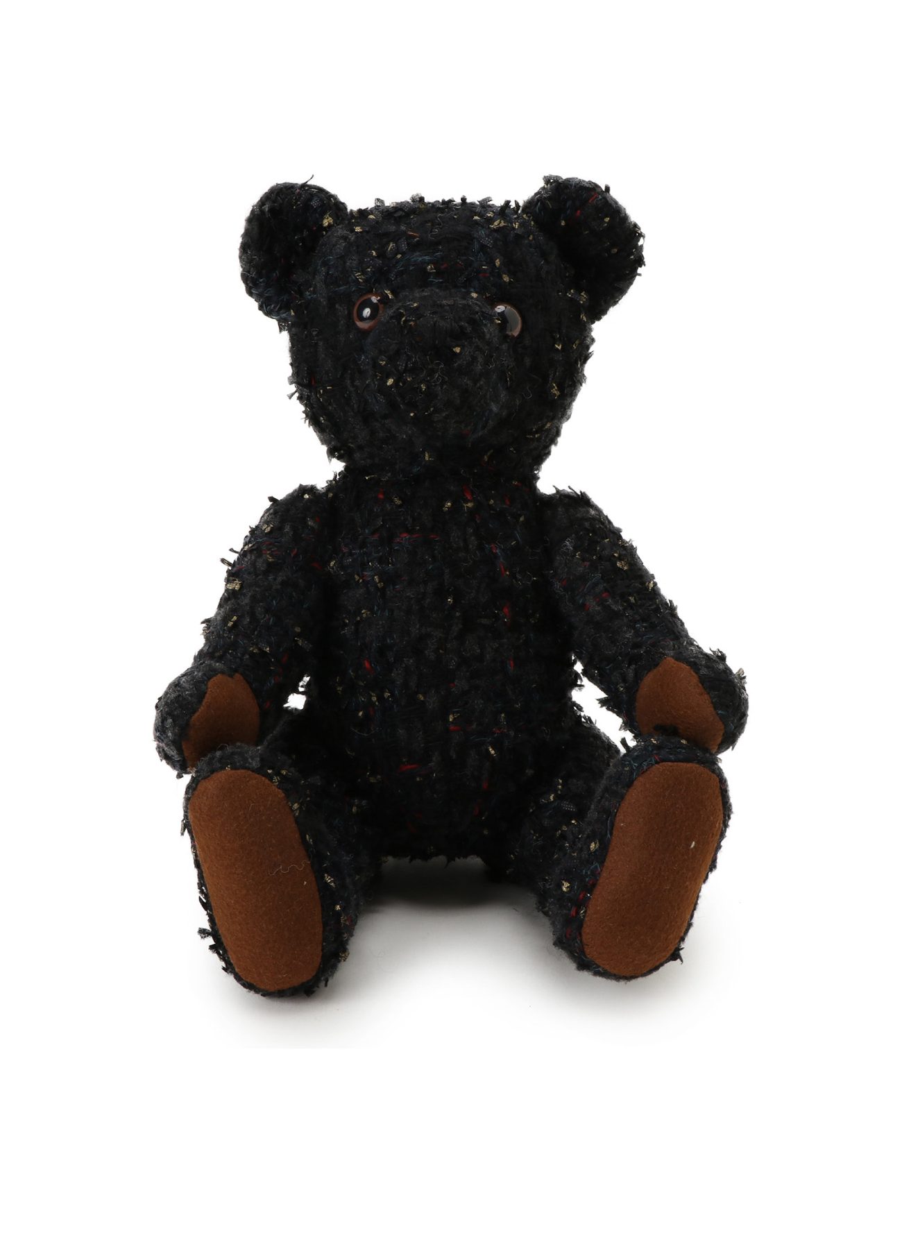 Multi tweed Teddy bear large