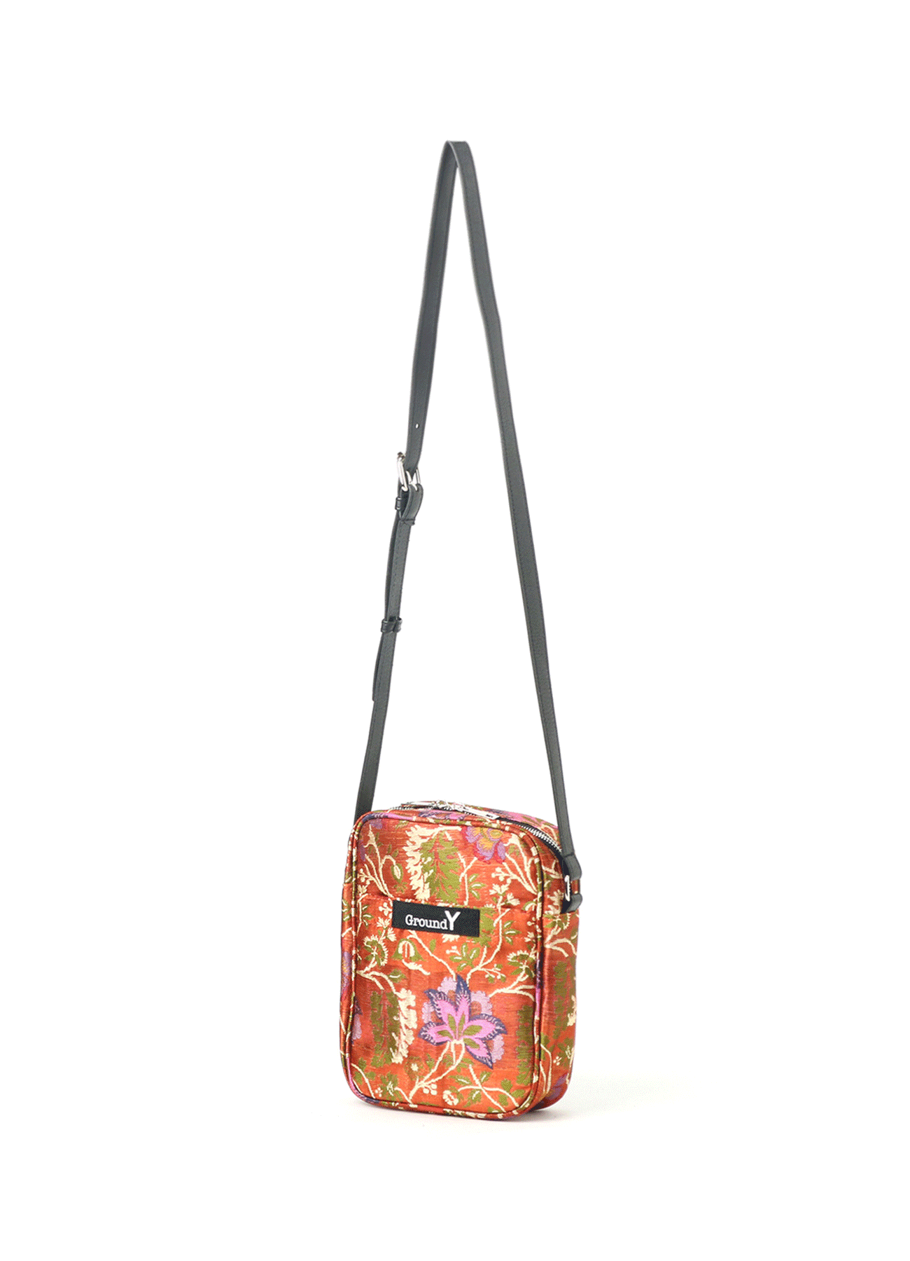 Flower Jacquard Shoulder Bag