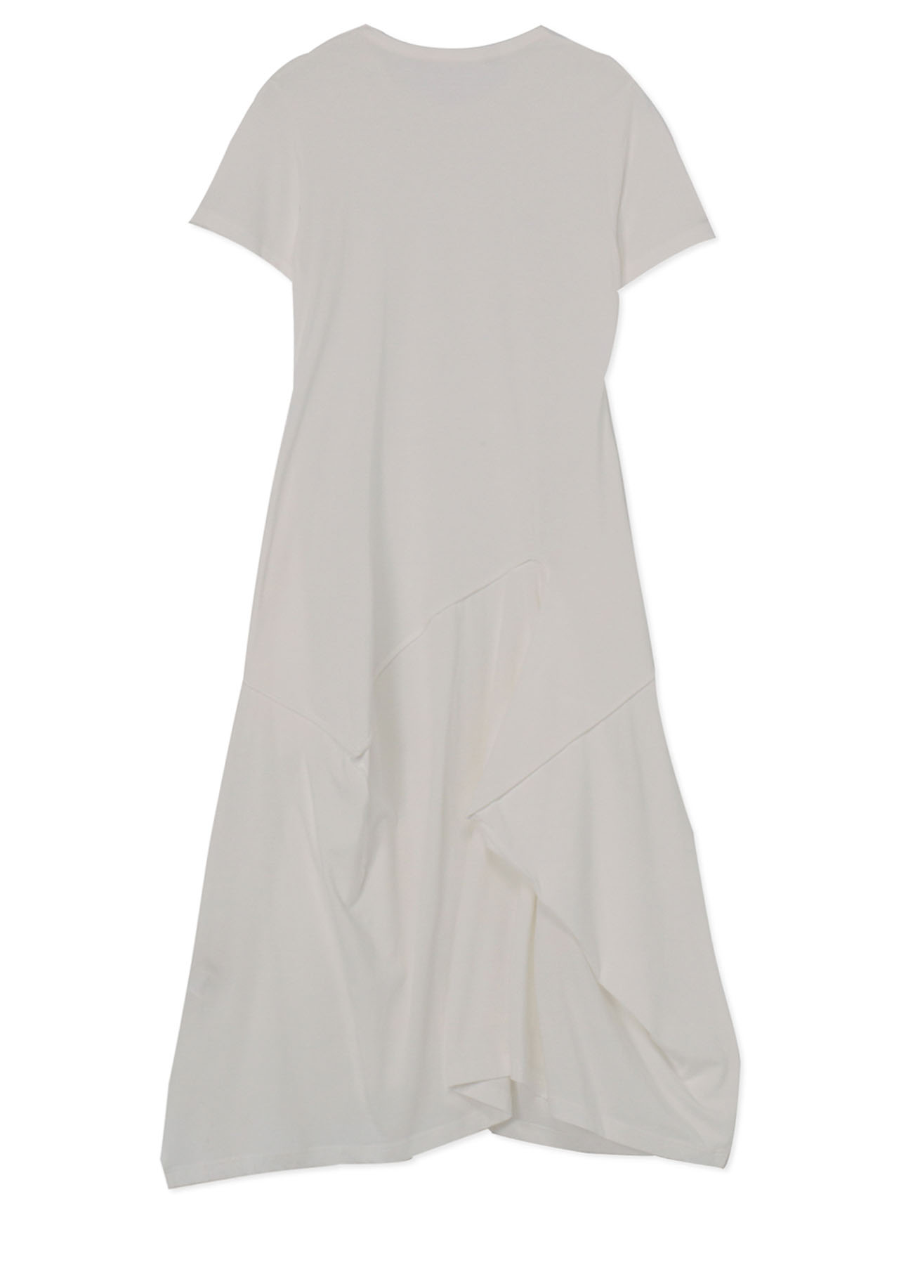 30/Cotton Jersey Square Design T-Dress