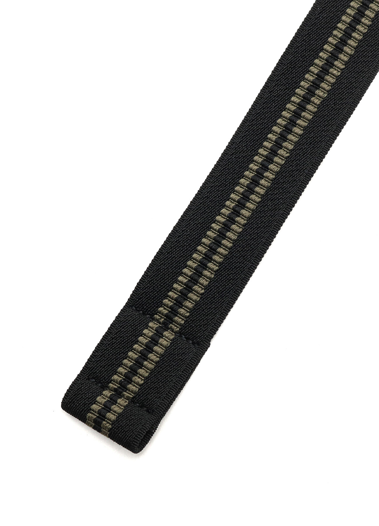 STRIPED RUBBER JACQUARD STRETCH BELT