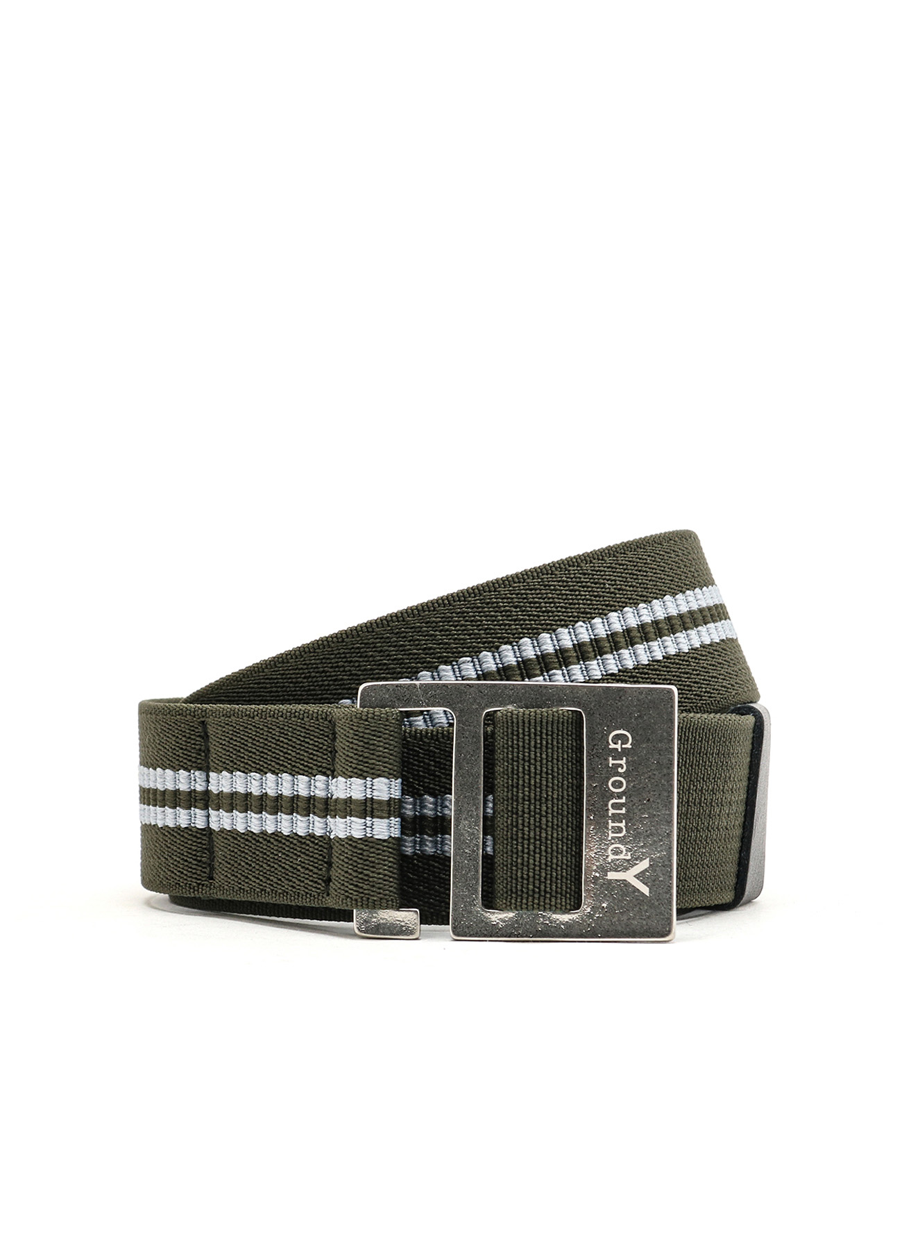 STRIPED RUBBER JACQUARD STRETCH BELT