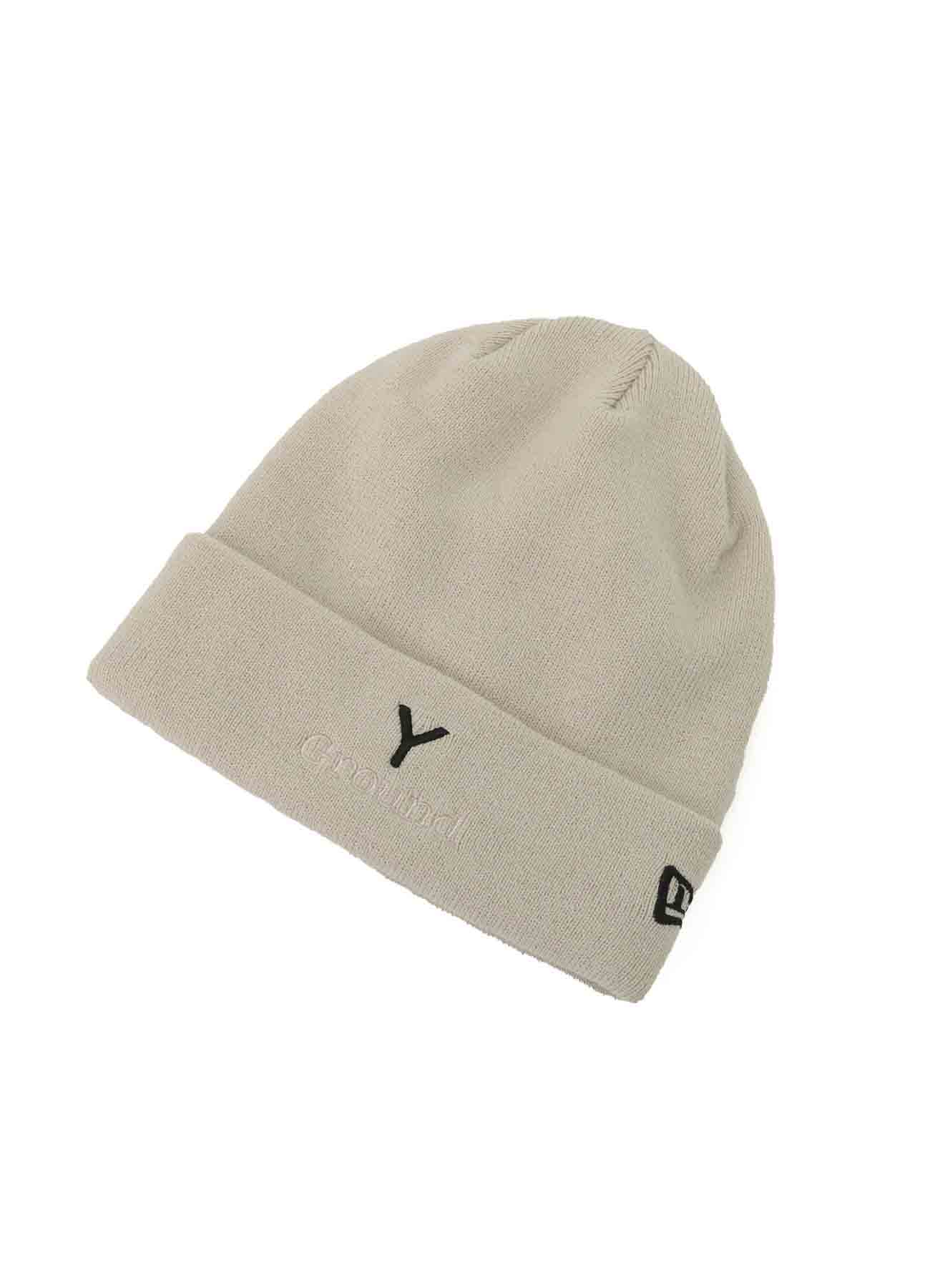 【9/27 10:00(JST) Release】Ground Y × NEWERA  CUFF KNIT GY LOGO