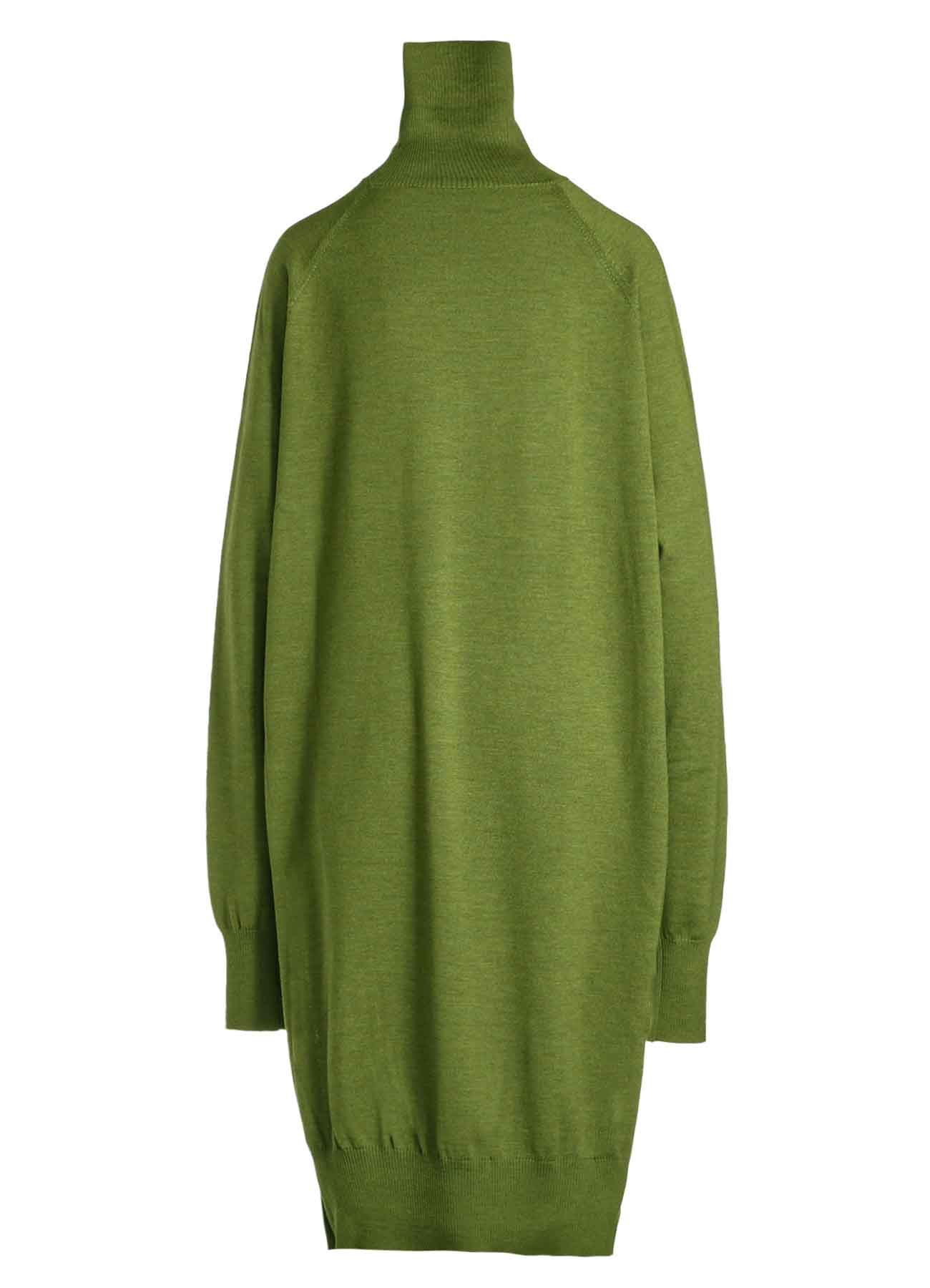 MERINO WOOL TURTLENECK LONG KNIT