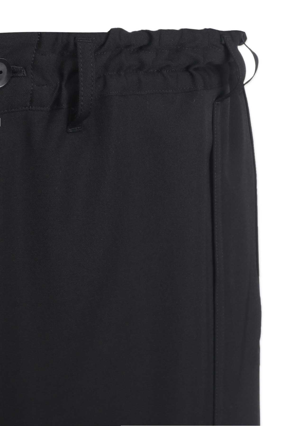 WOOL GABARDINE 3-WAY SKIRT PANTS