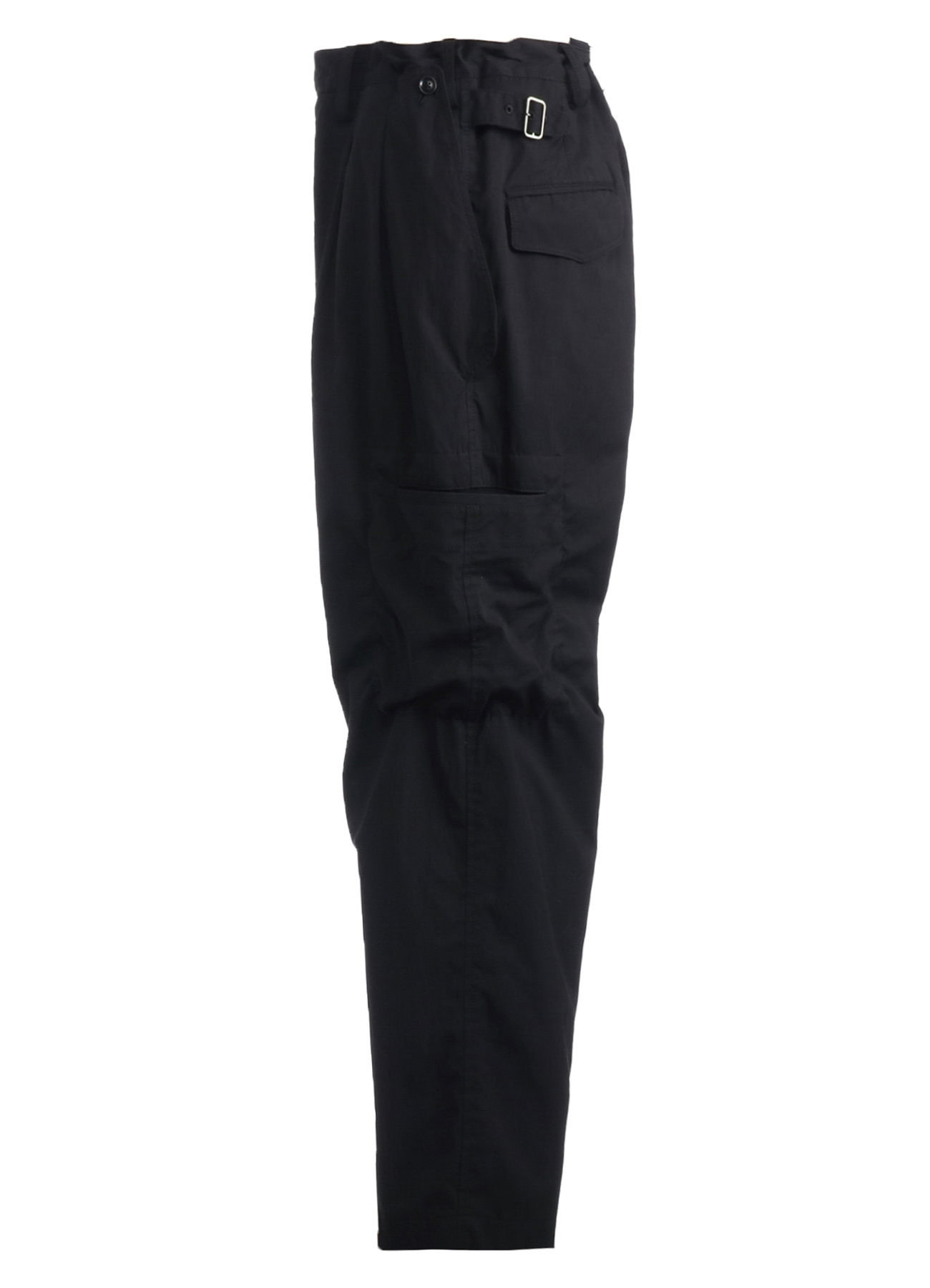 COTTON/NYLON OXFORD PANTS WITH FULLED WOOL GAUZE POCKETS