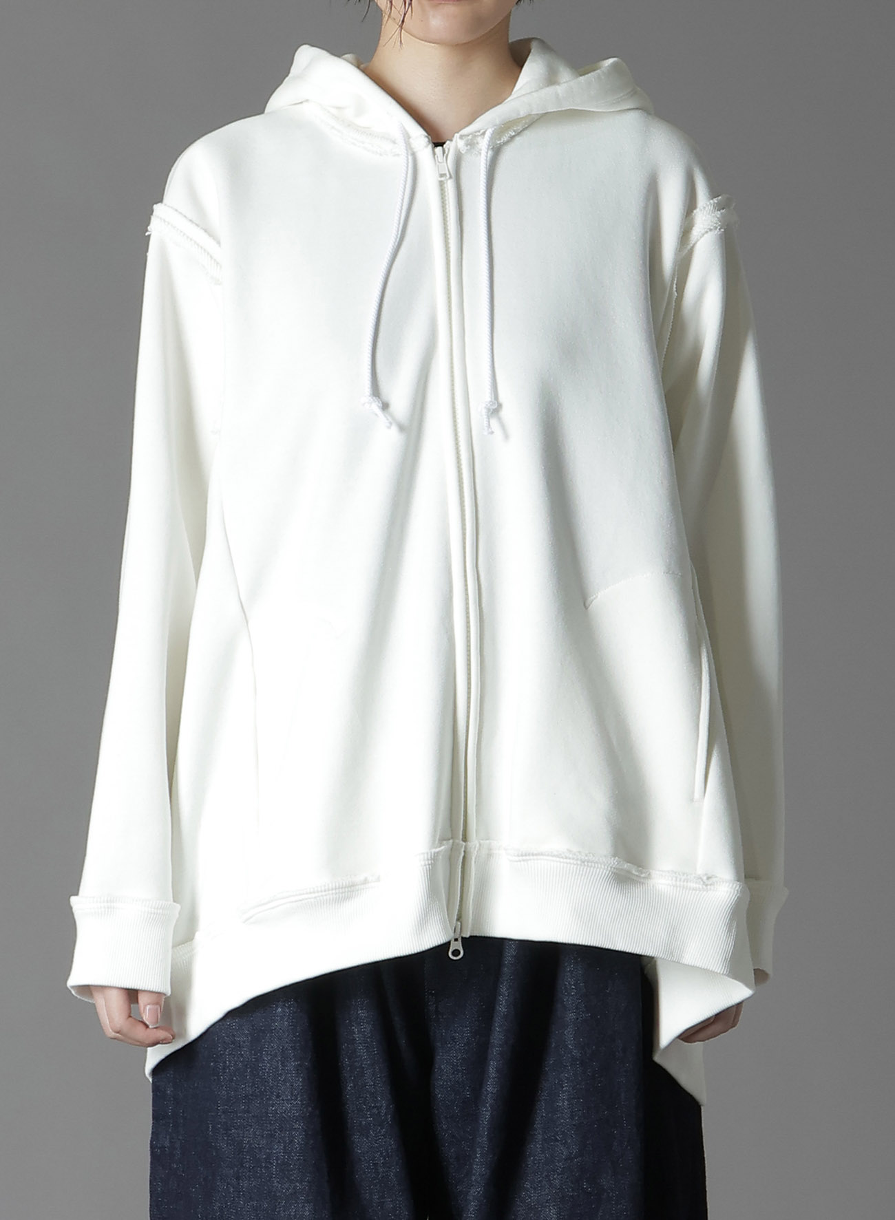 ULTIMA FLEECE TRUNCATED HOODIE