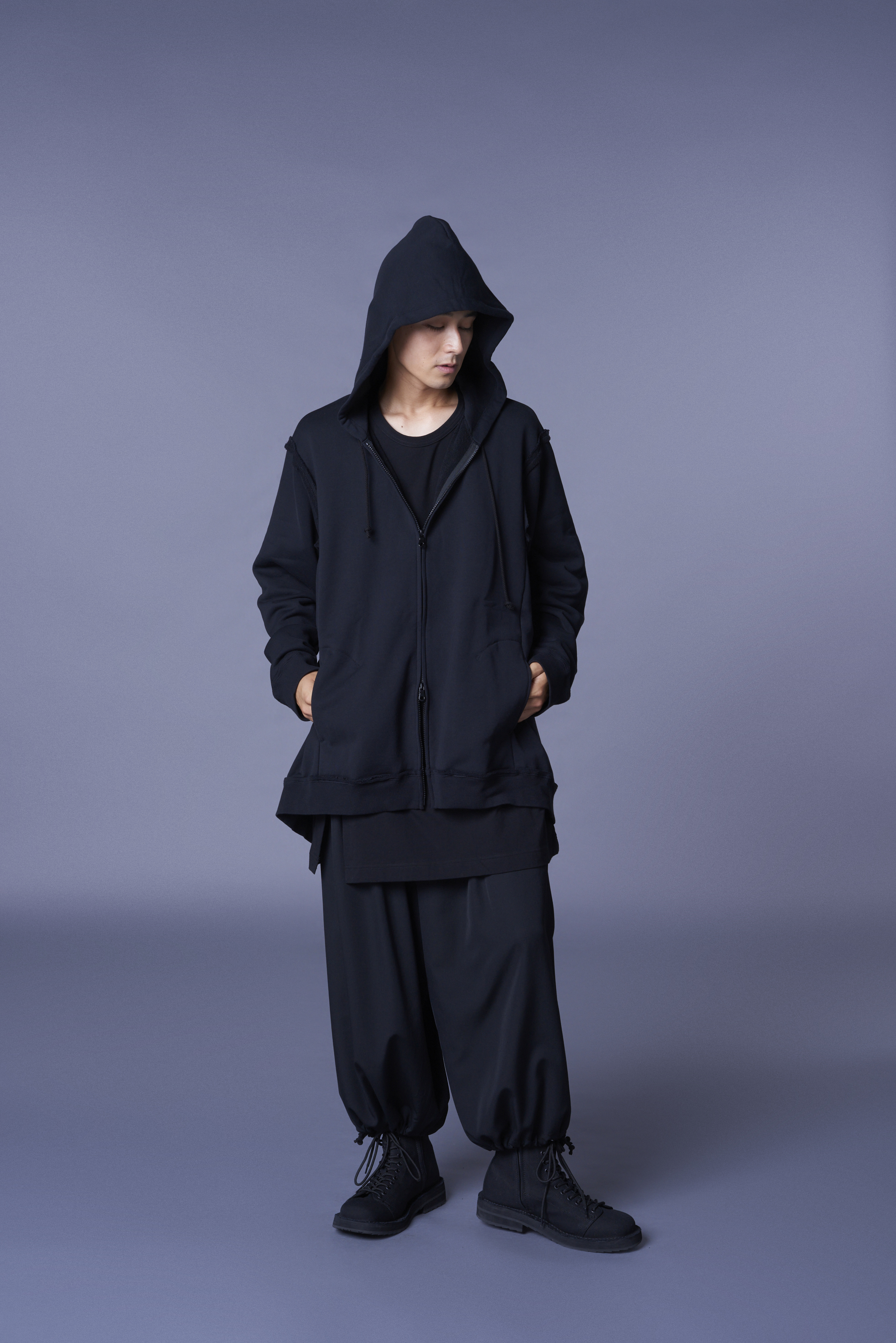 ULTIMA FLEECE TRUNCATED HOODIE