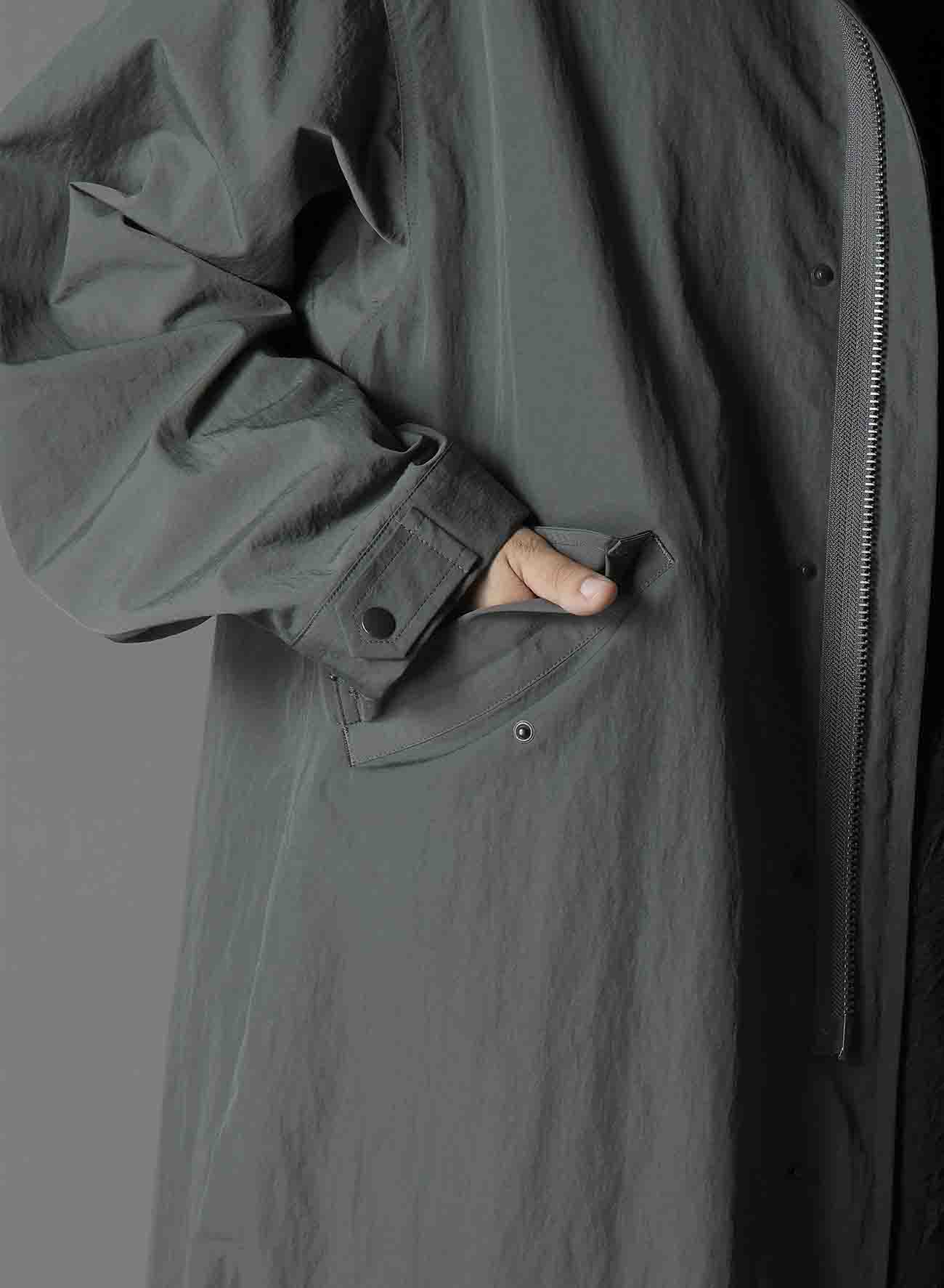 RECYCLED NY TASSAR HOODED MODS COAT