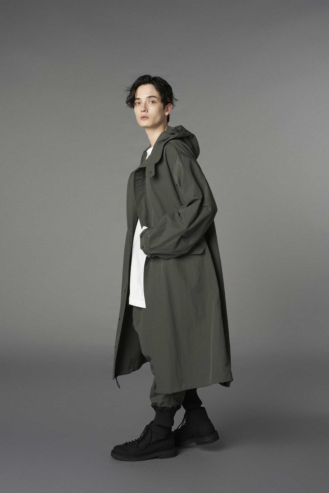 RECYCLED NY TASSAR HOODED MODS COAT