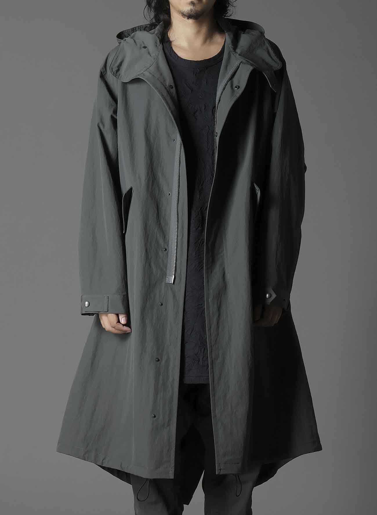 RECYCLED NY TASSAR HOODED MODS COAT