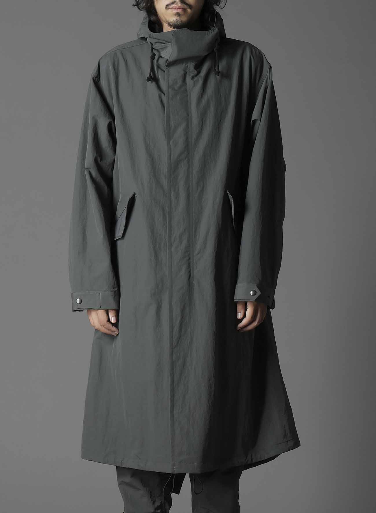 RECYCLED NY TASSAR HOODED MODS COAT