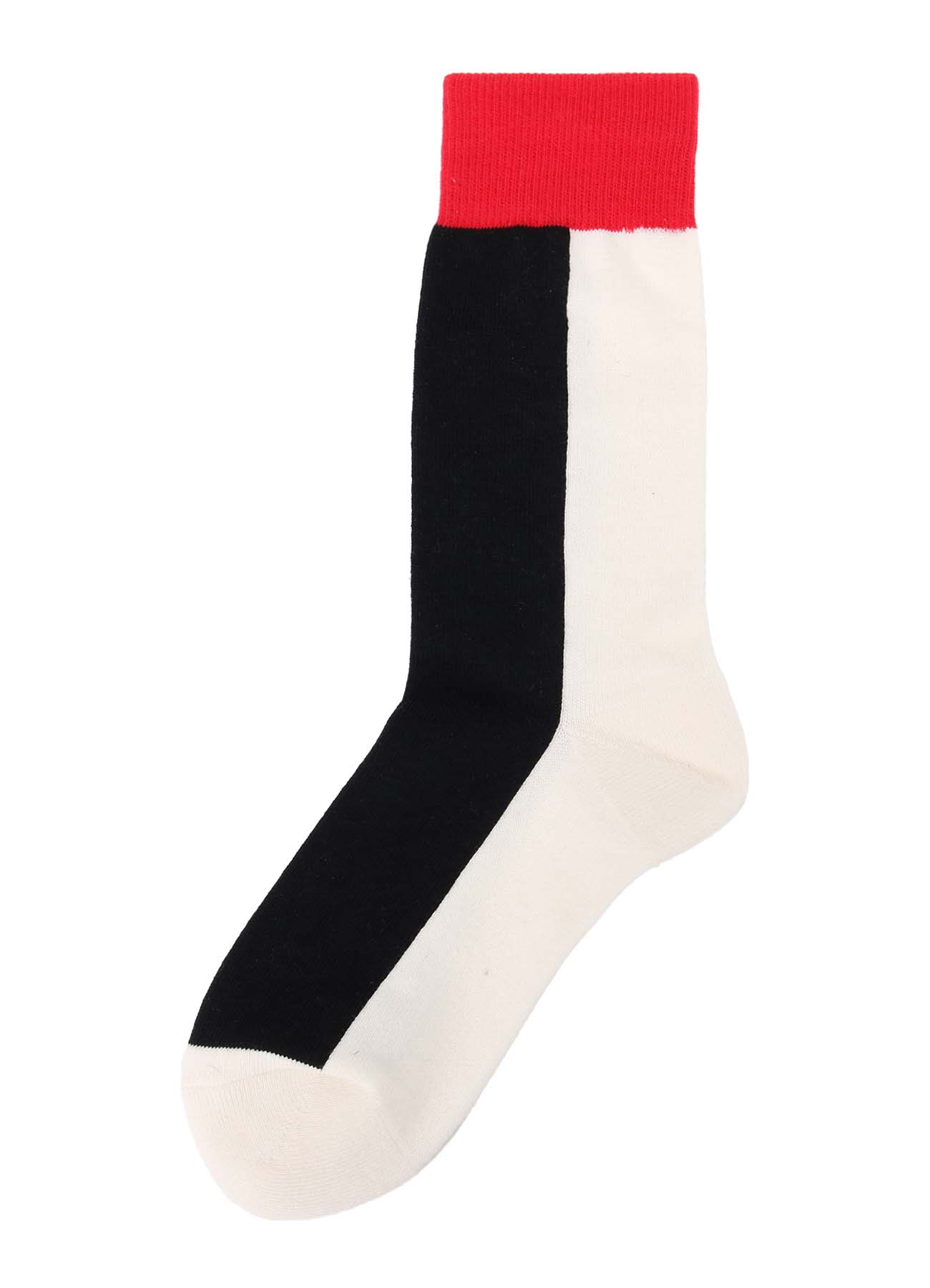 TRICOLLER BLOCK COTTON ACRYLIC SOCKS