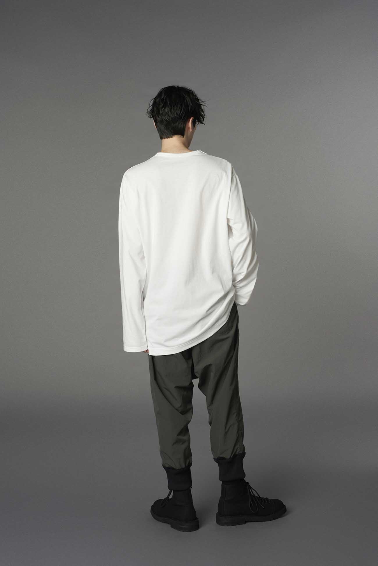 RECYCLED NY TASSAR RIBBED HEM SAROUEL PANTS