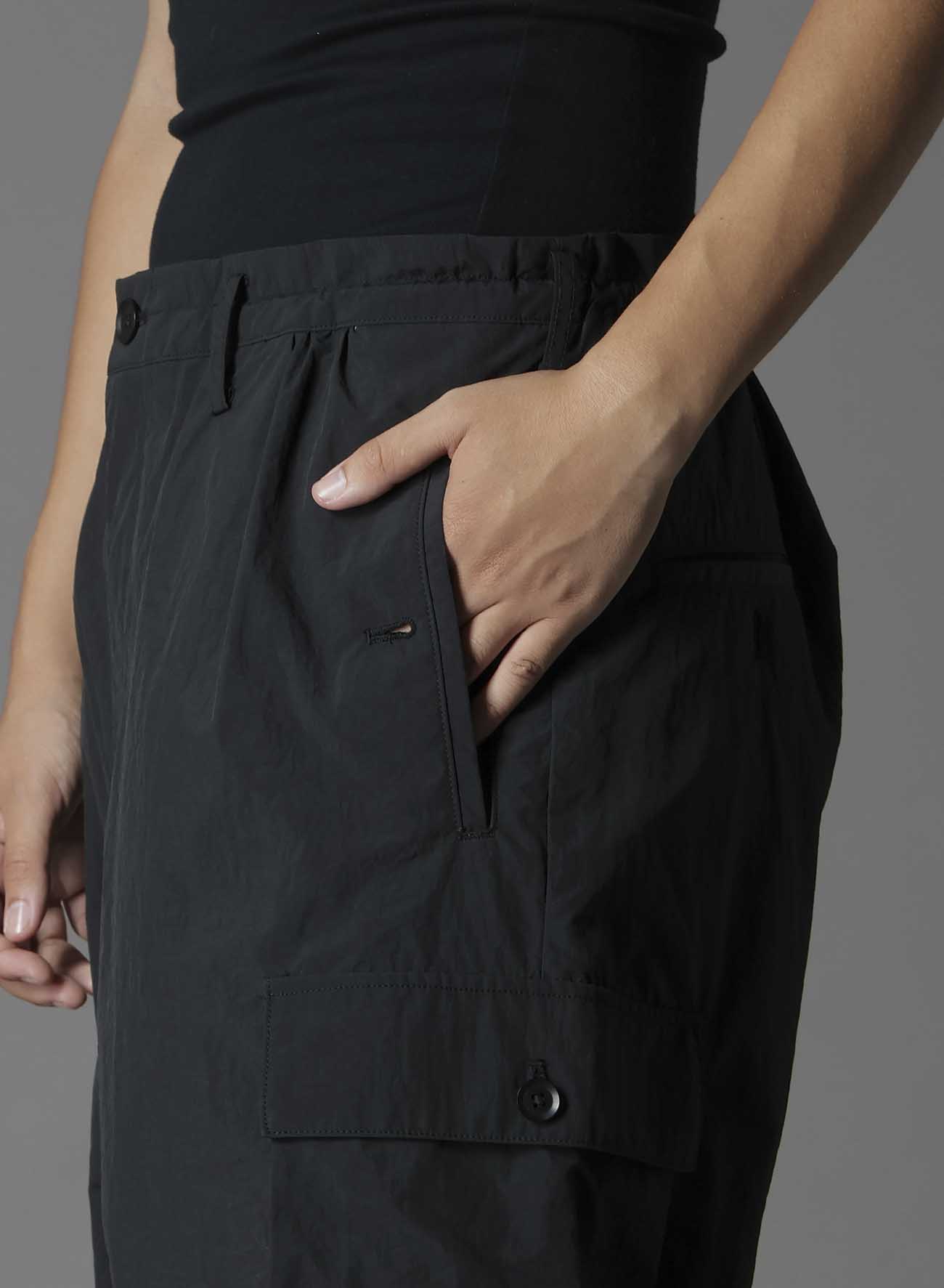 NYLON TASSAR 3D HALF POCKET PANTS