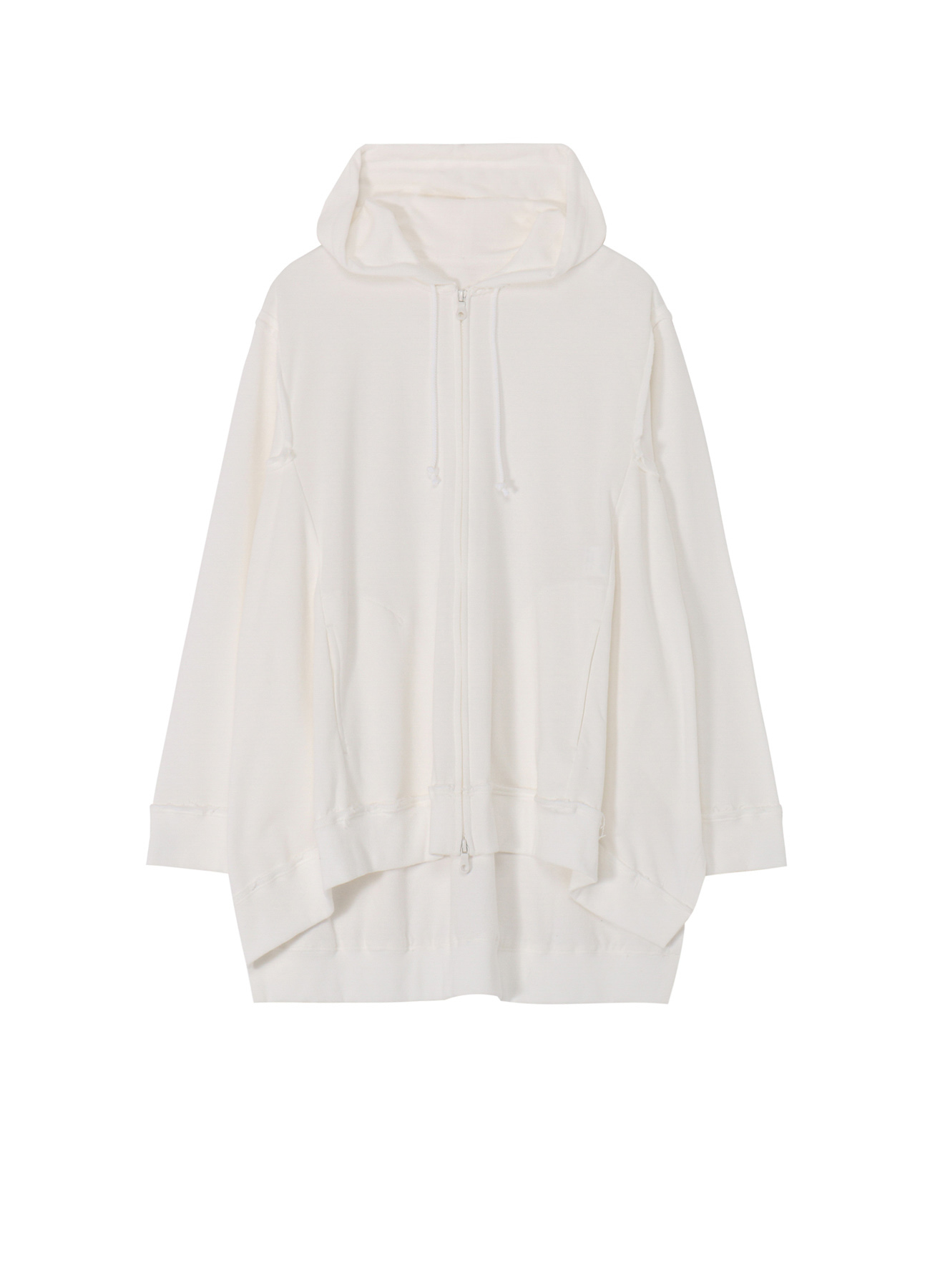 MINI PILE LINING CUT-OUT SIDE FLAP HOODIE