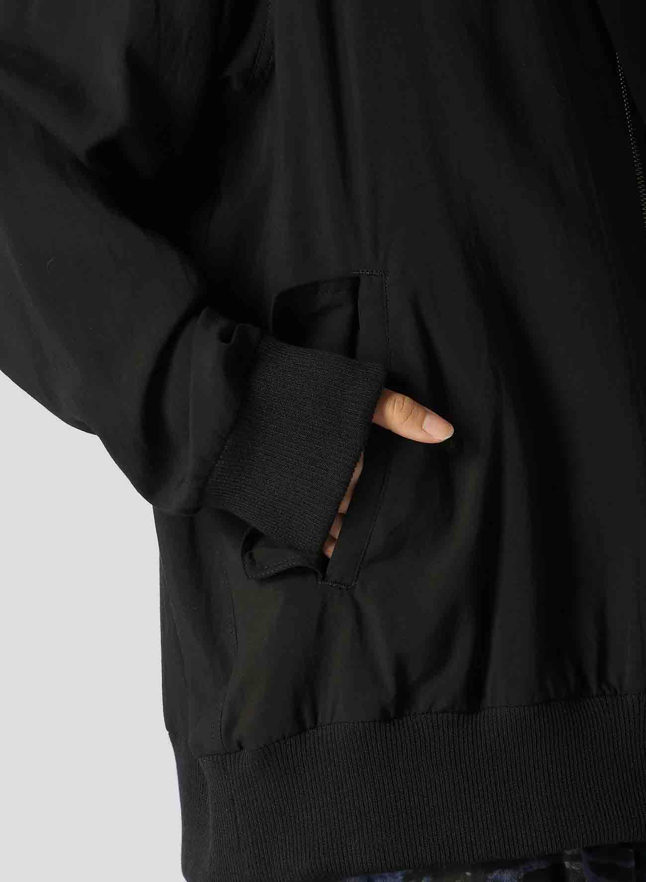 CELLULOSE TYPEWRITER FRONT TUCK MA-1 JACKET