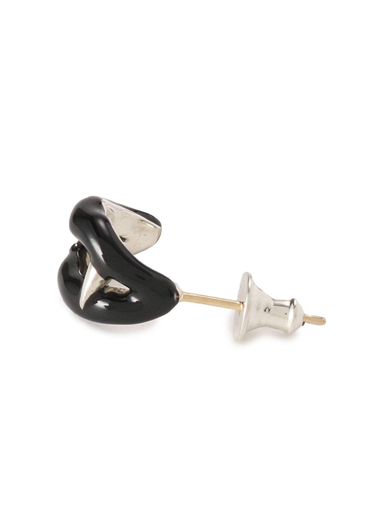 SILVER 950 VAMPIRE PIERCE BLACK