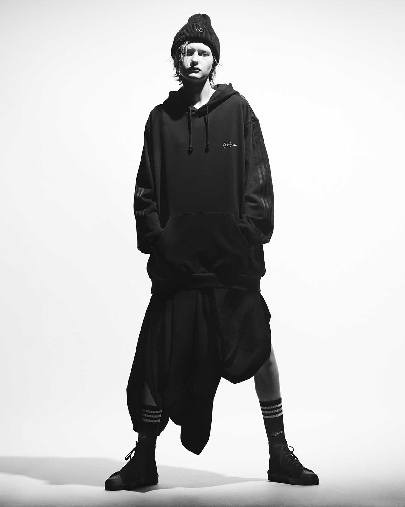 Y-3 KURO 3STRIPES SOCKS