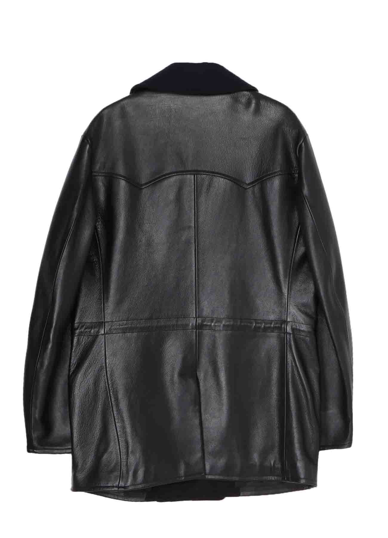 BUFFALO LEATHER P COAT