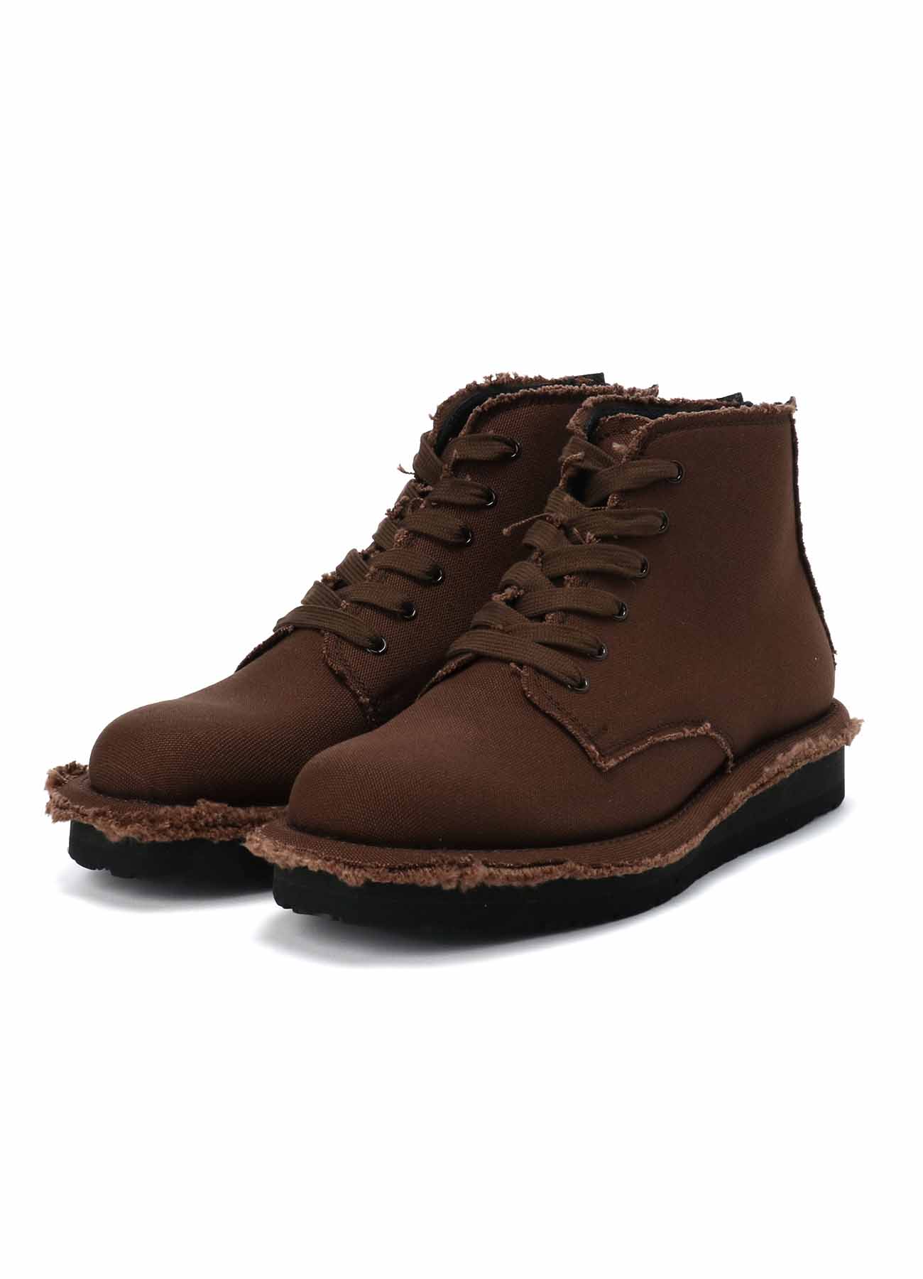 NO. 8 CANVAS LACE UP FASTENER BOOTS