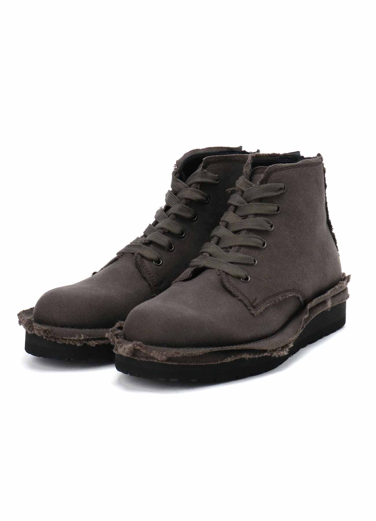 BIS WHIP CODE LACE UP FASTENER BOOTS