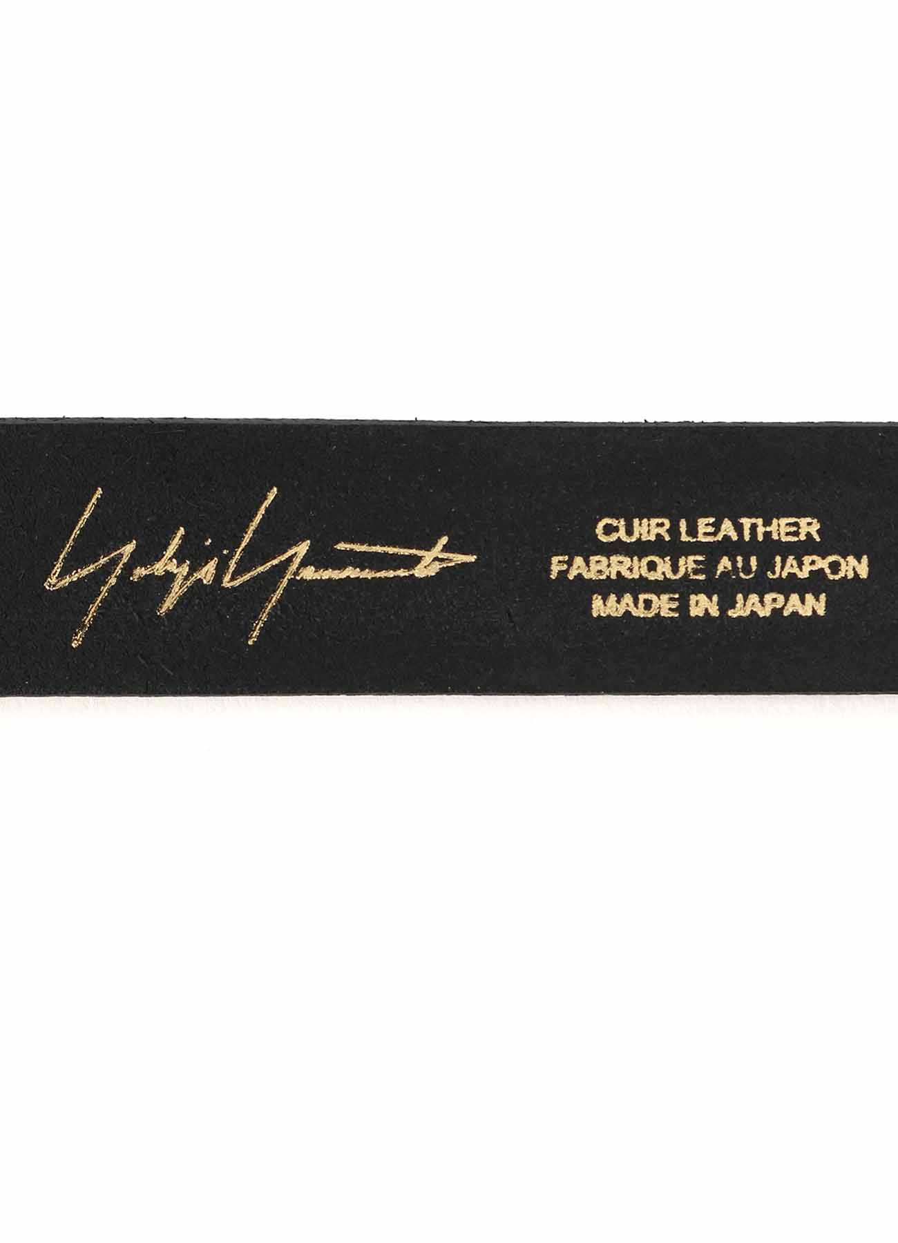 SOFT MAT OILED LEATHER 25MM FREE BELT
