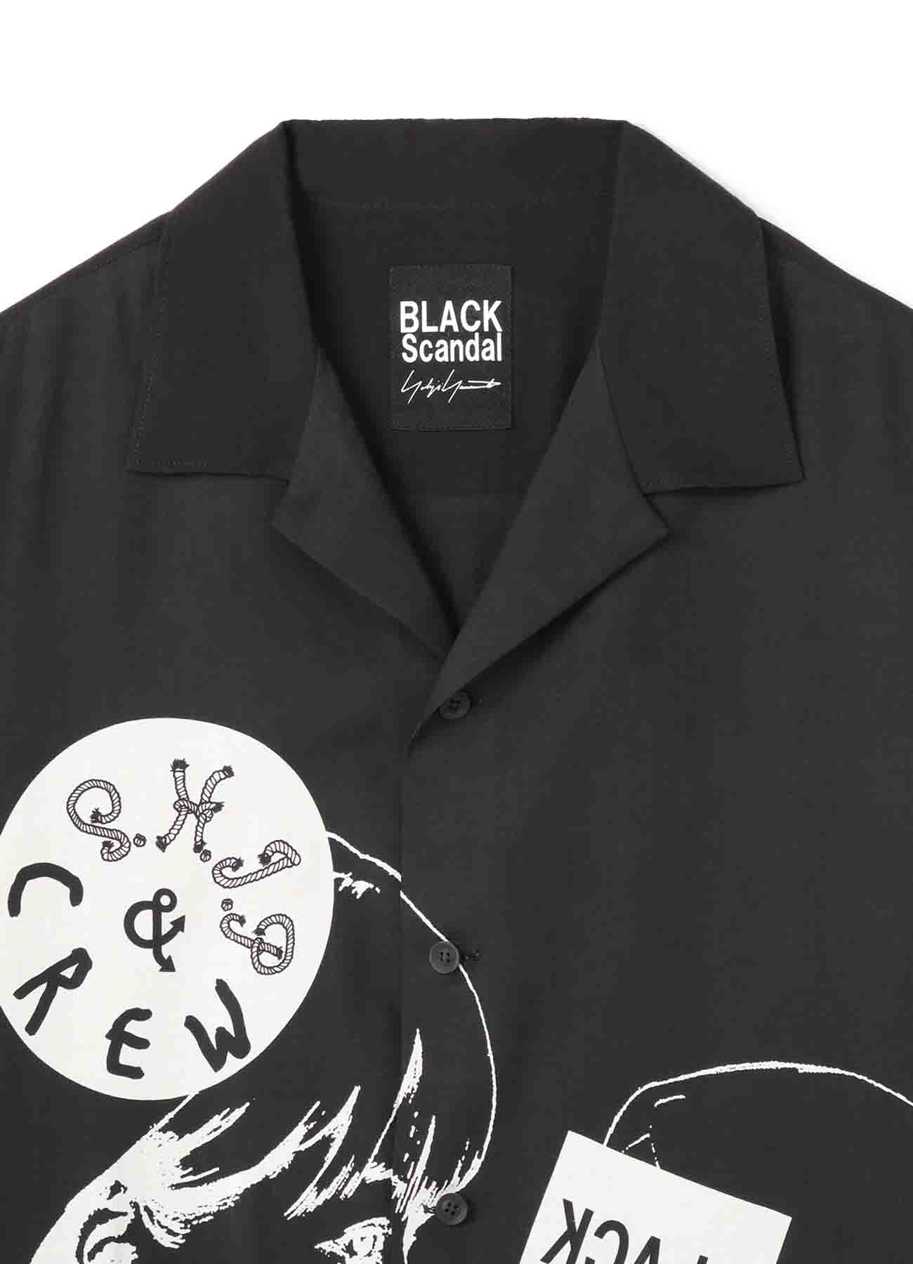 BE@RBRICK BLACK Scandal Yohji Yamamoto × 内田すずめ × S.H.I.P&crew PT SHIRT(HS)