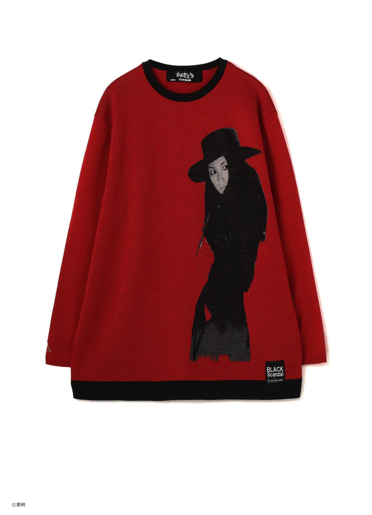 【5/24 10:00(JST) Release】FEMALE CONVICT: 701 SCORPION GRUDGE SONG CREW NECK KNIT