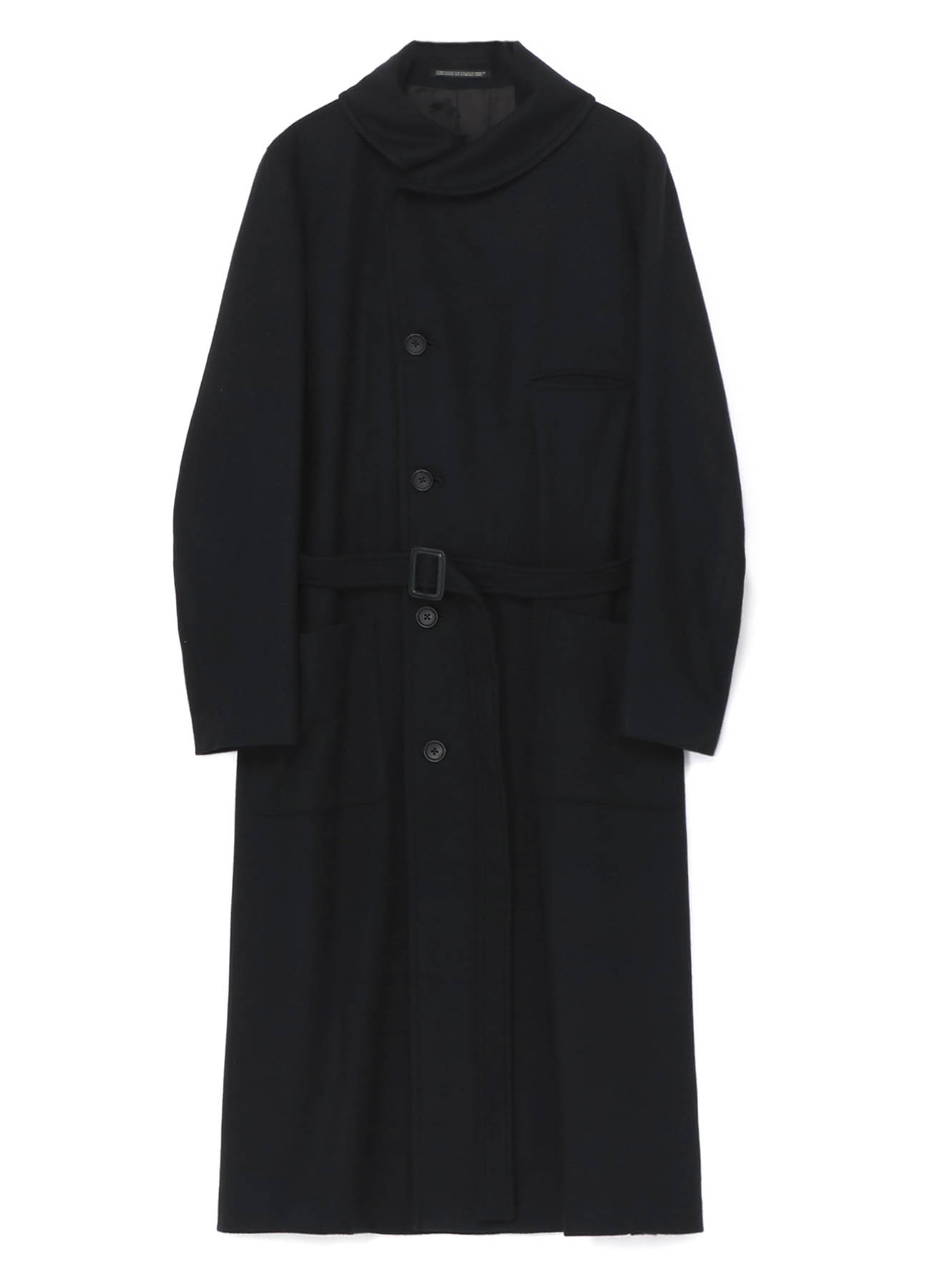 J-ROUND COLLAR COAT