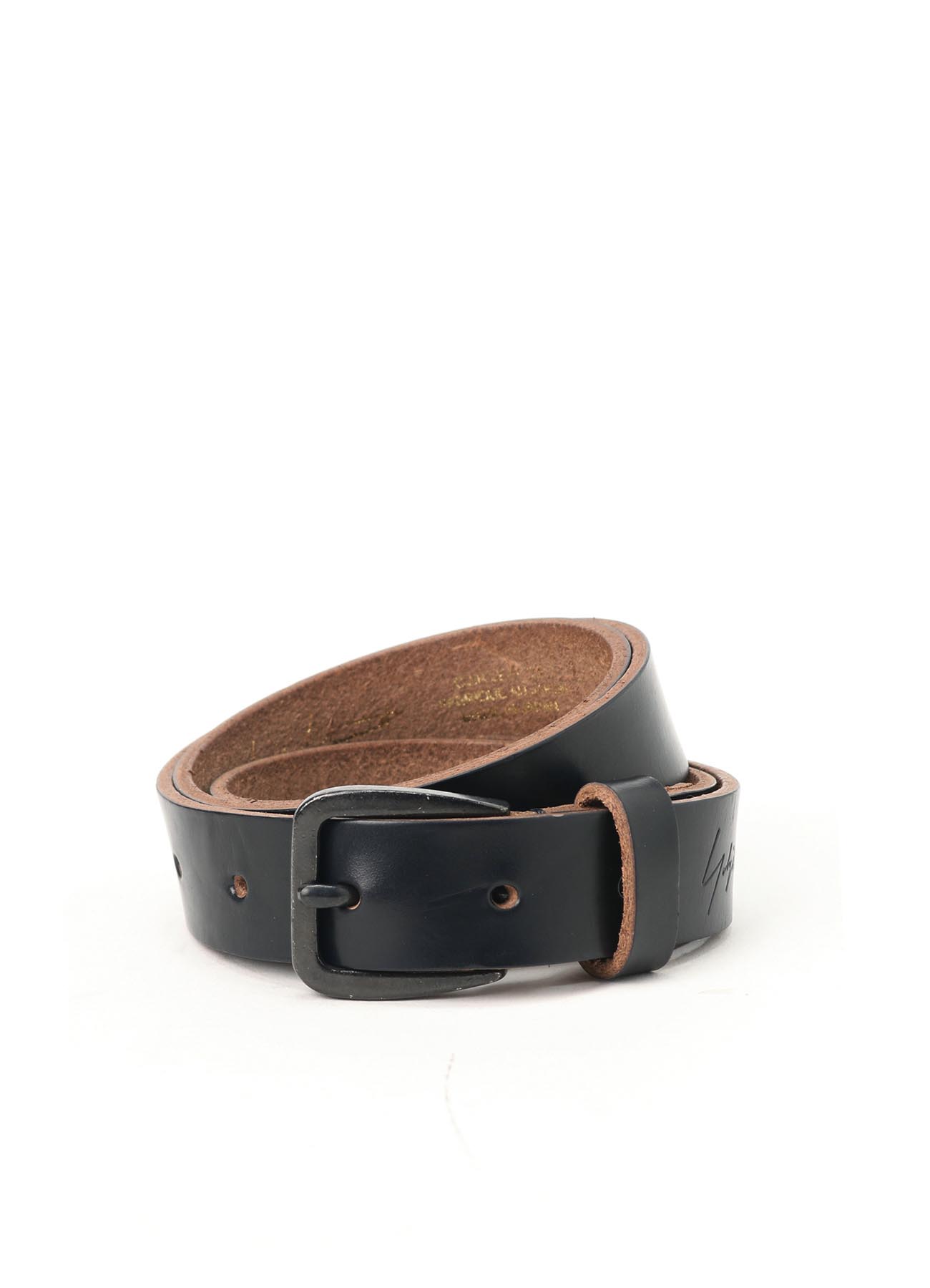 25MM HORWEEN OILED LEATHER BELT
