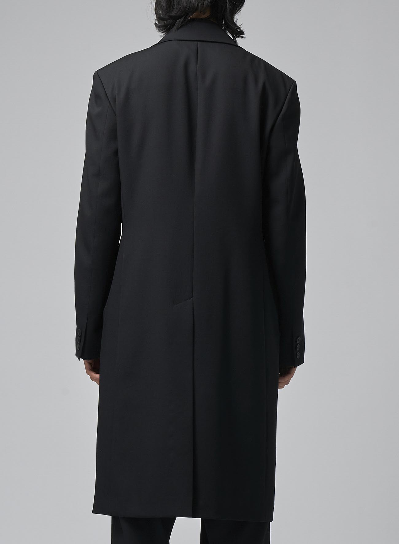 WOOL GABARDINE DOCTOR'S COAT