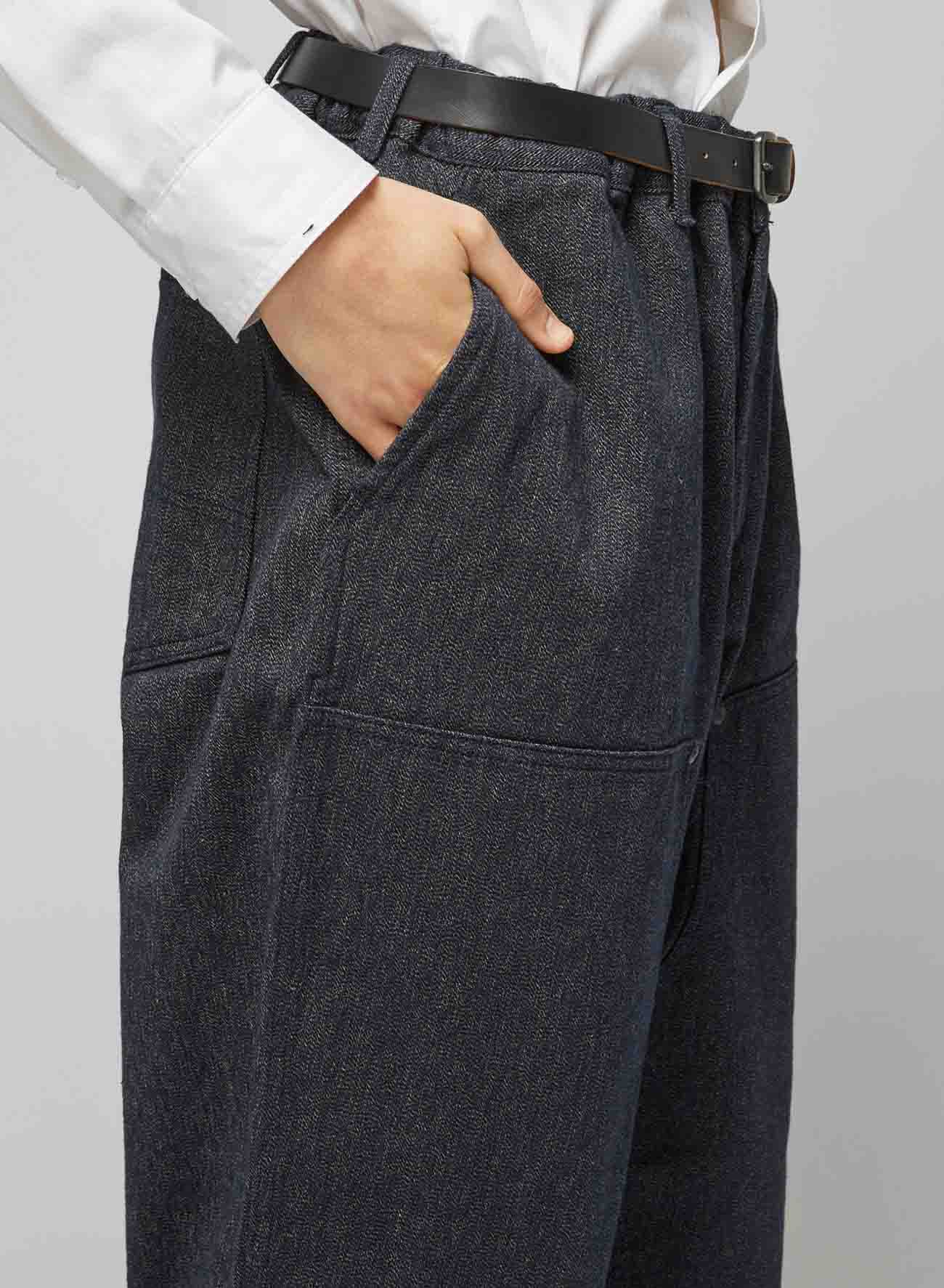 ELASTICATED WORK PANTS