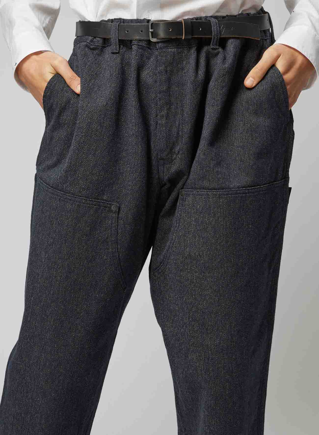 ELASTICATED WORK PANTS