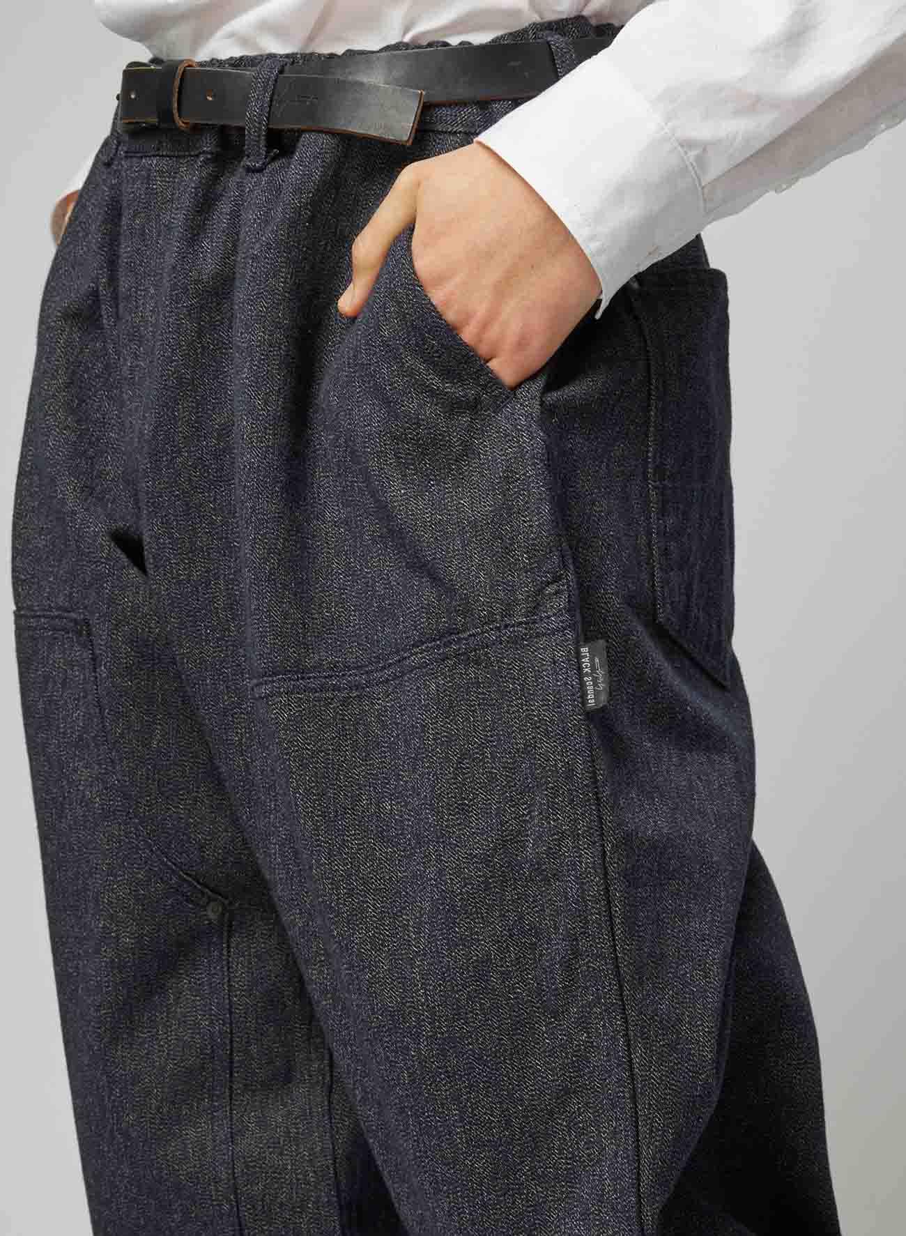 ELASTICATED WORK PANTS