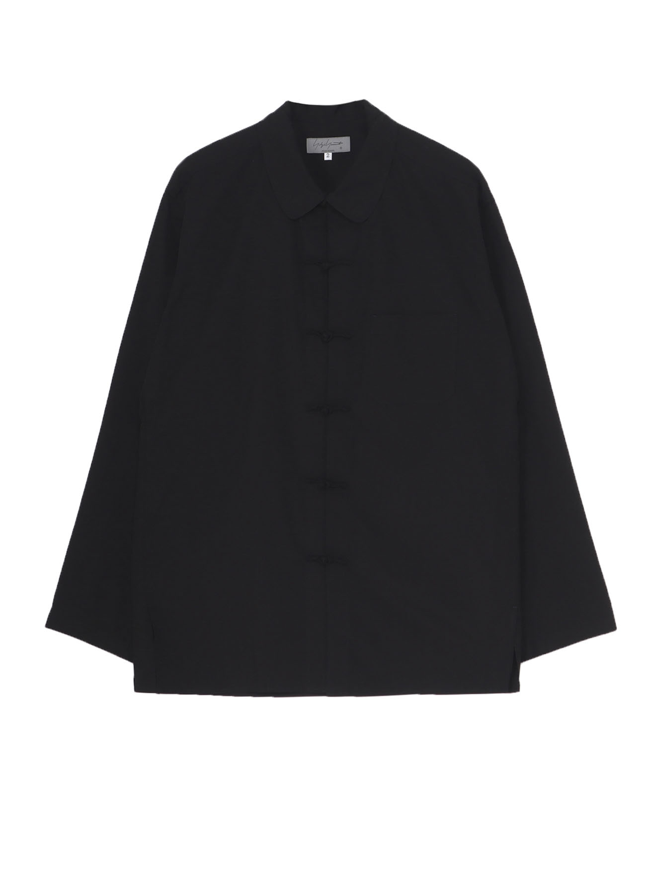 100/2 BROAD CHINA BUTTON BLOUSE
