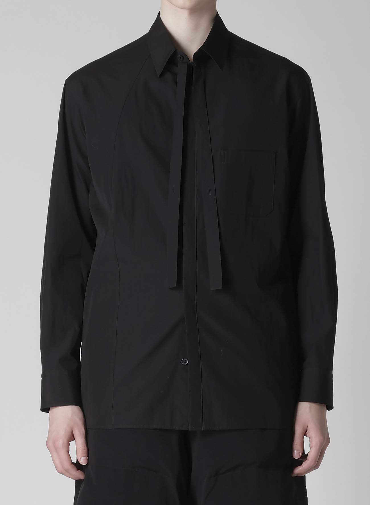 100/2 BROAD SWITCHING BLOUSE WITH BOWTIE