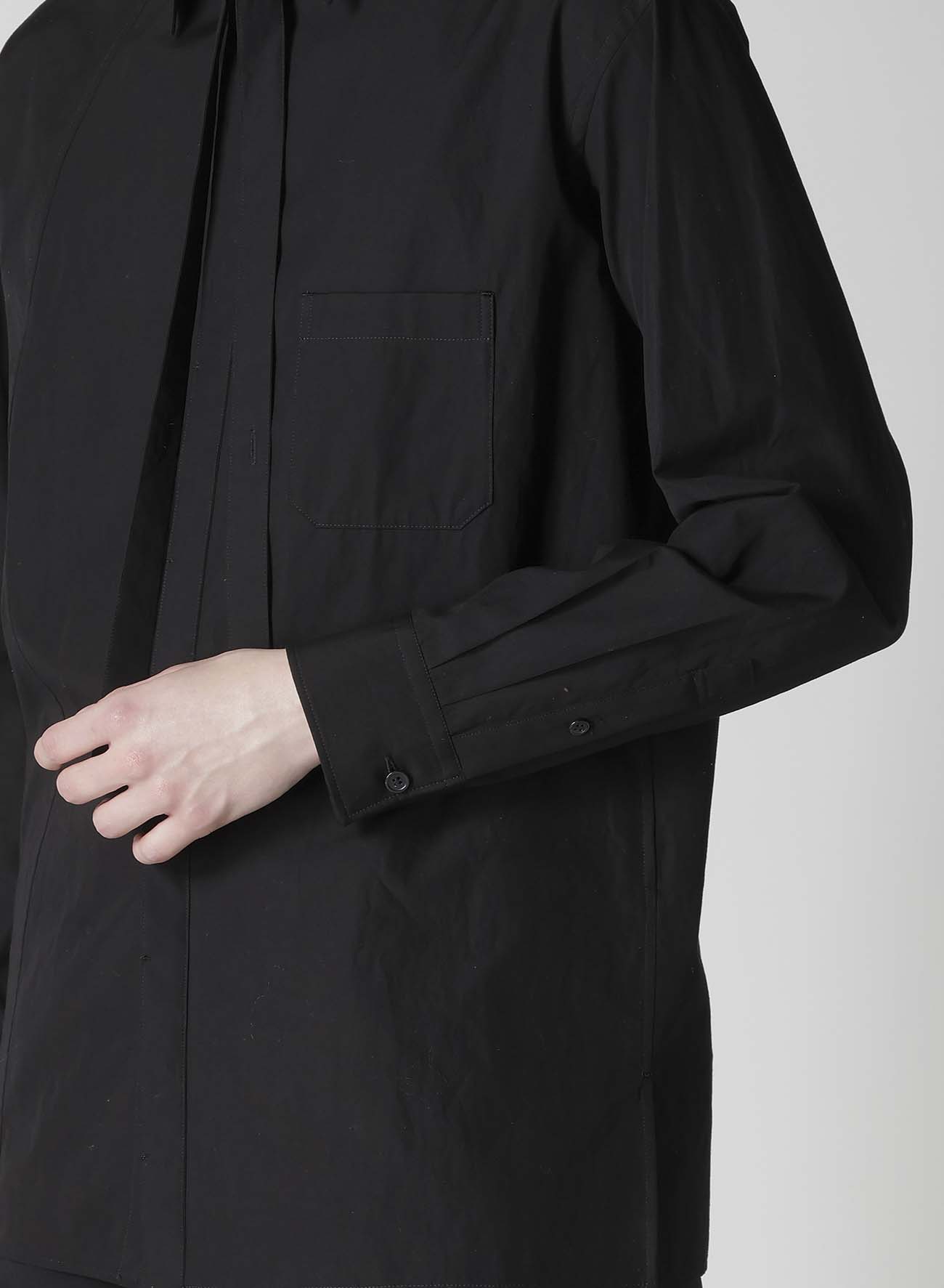 100/2 BROAD SWITCHING BLOUSE WITH BOWTIE