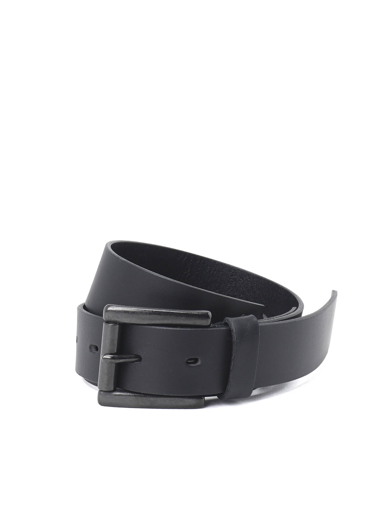 MATT SOFT OIL LEATHER 30MM PLAIN BELT