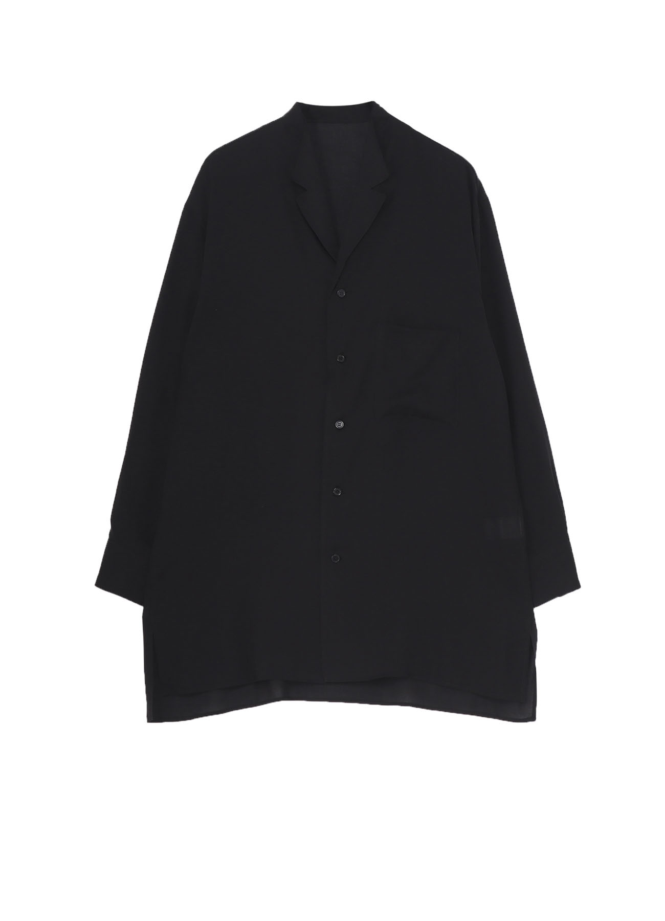 CELLLOSE LAWN NOTCHED SHIRT