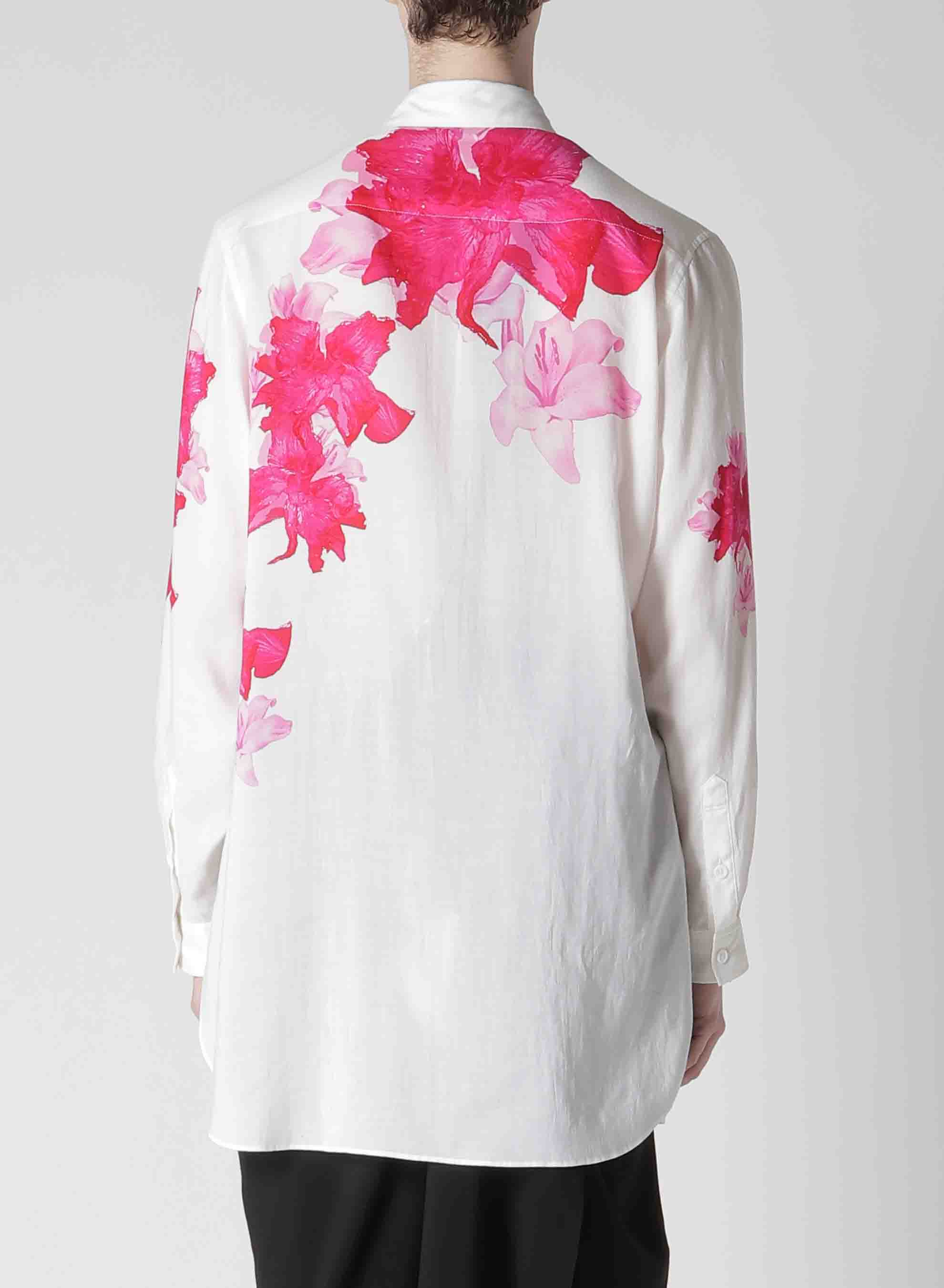 CELLULOSE PINK FLOWER DESIGNED BLOUSE