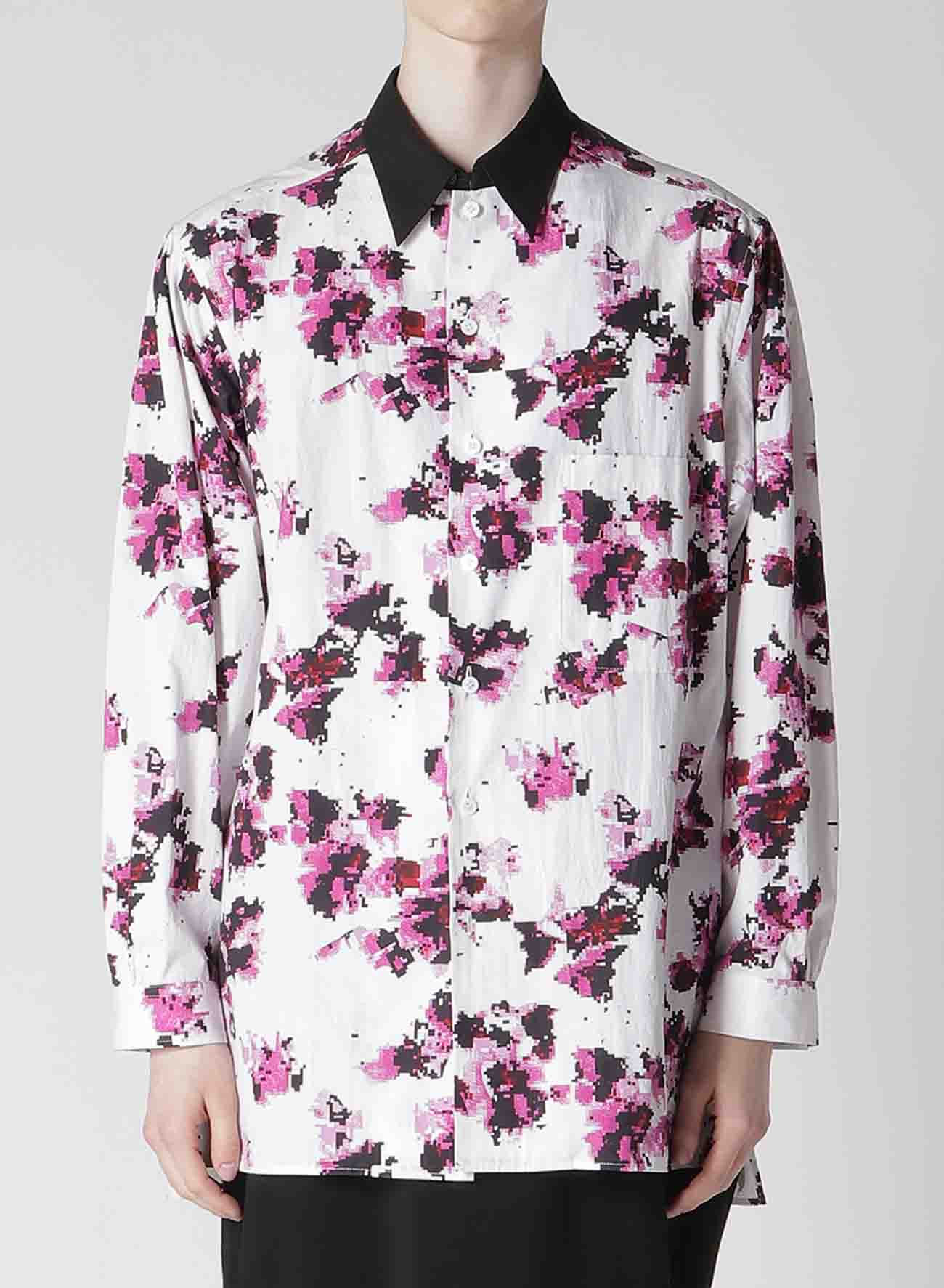 BROAD FLOWER PT BIG BLOUSE