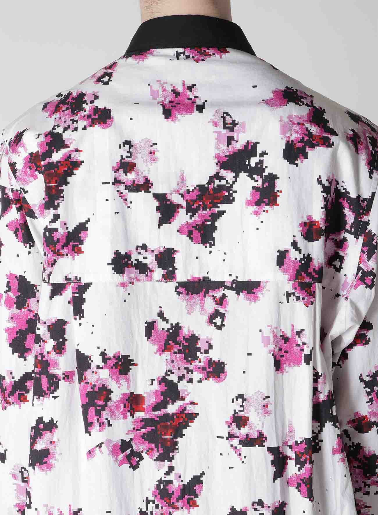 BROAD FLOWER PT BIG BLOUSE