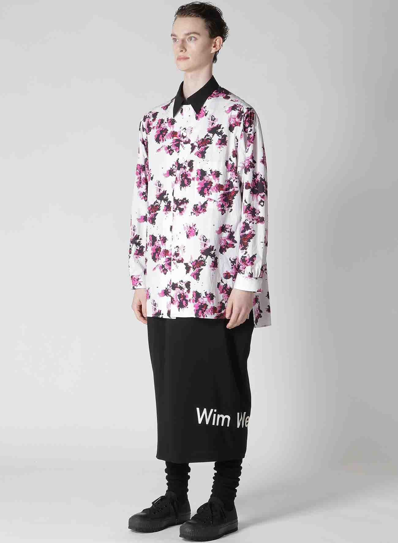 BROAD FLOWER PT BIG BLOUSE