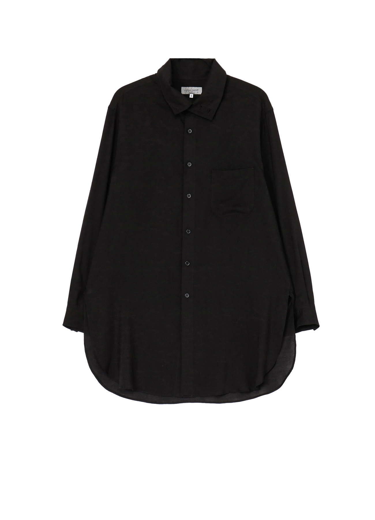 CELLLOSE LOAN STAND COLLAR BLOUSE