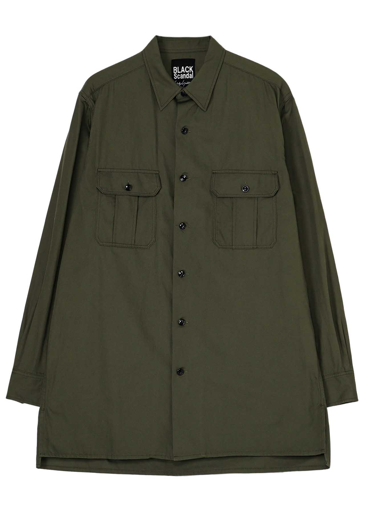 BS・ARMY POPLIN BIG FLAP SHIRT