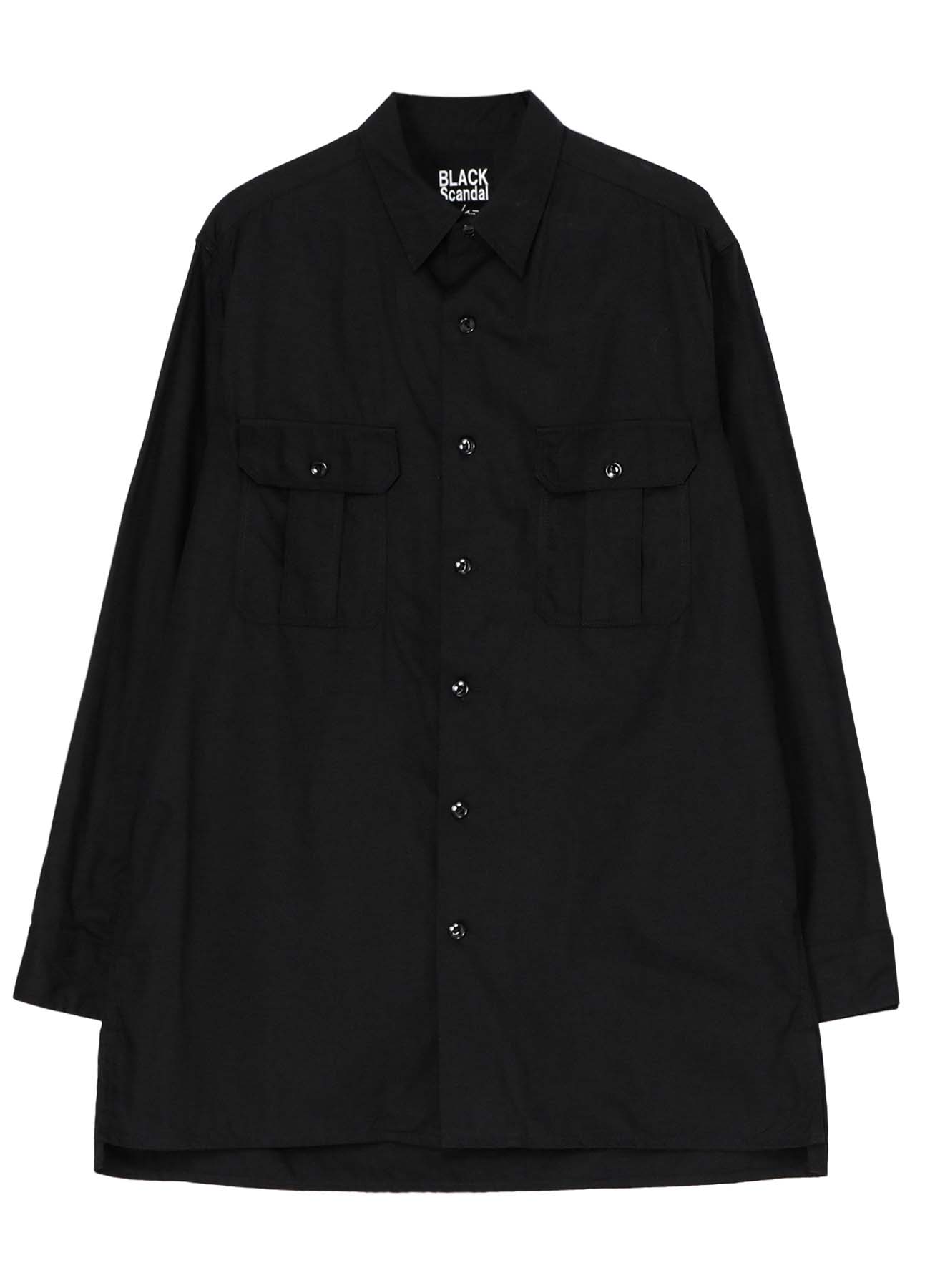 BS・ARMY POPLIN BIG FLAP SHIRT