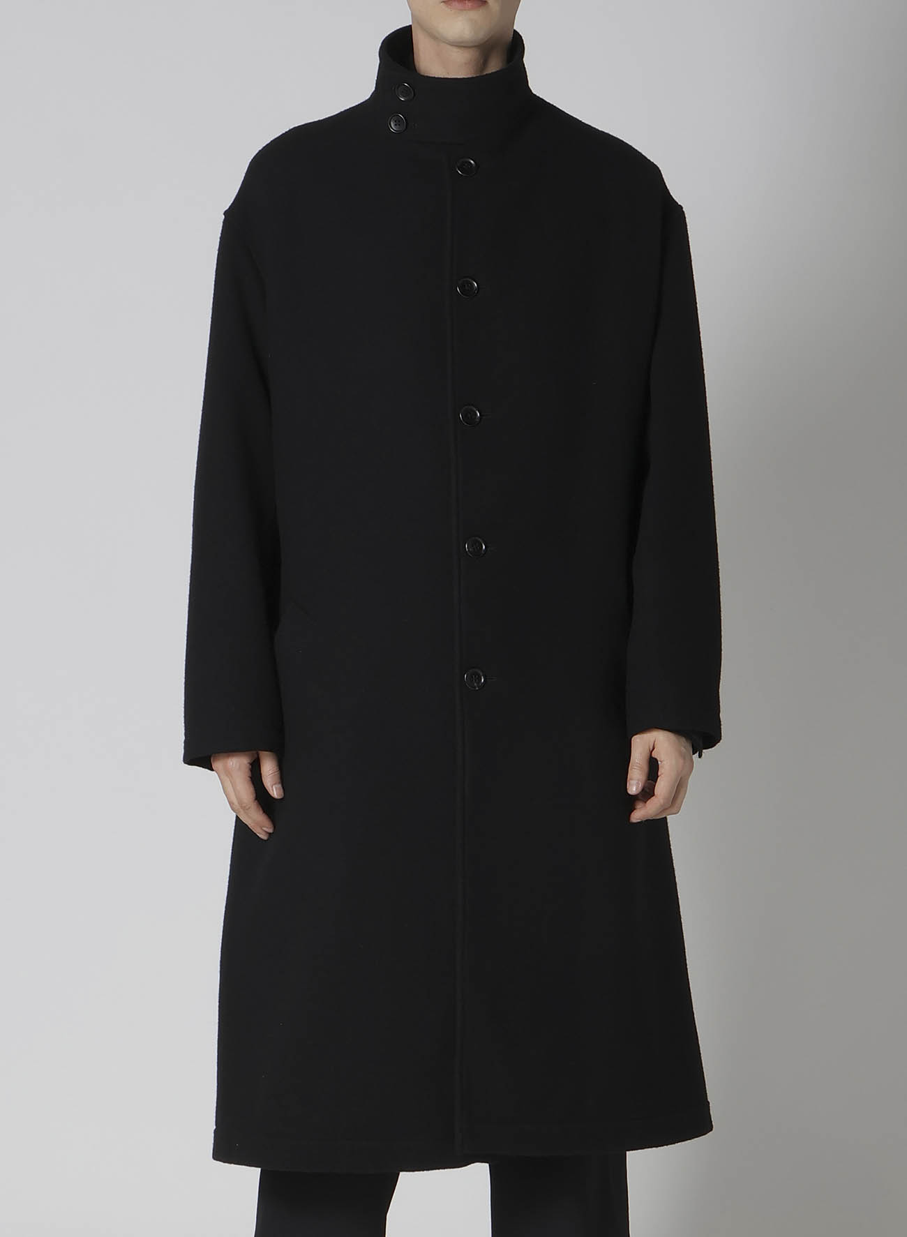 【Launching 10:00(JST) October 16】AIRY MOSSER STAND COLLAR COAT