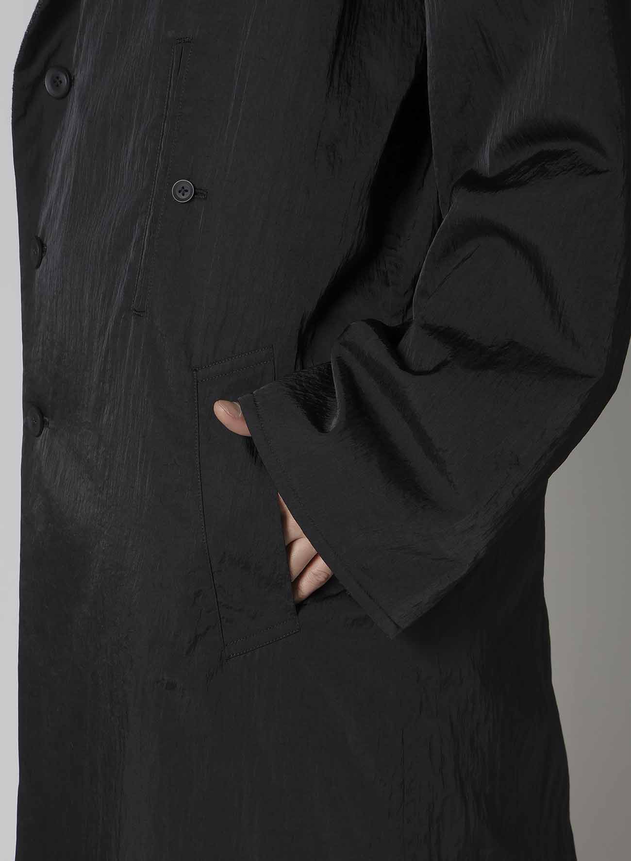 NYLON TWILL REVERSIBLE RAGLAN COAT