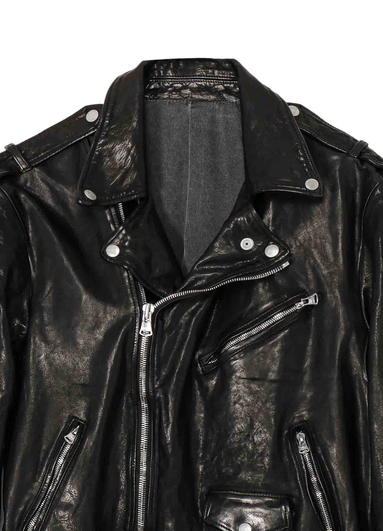 BACKLASH FURNITURE LEATHER RIDERS COAT