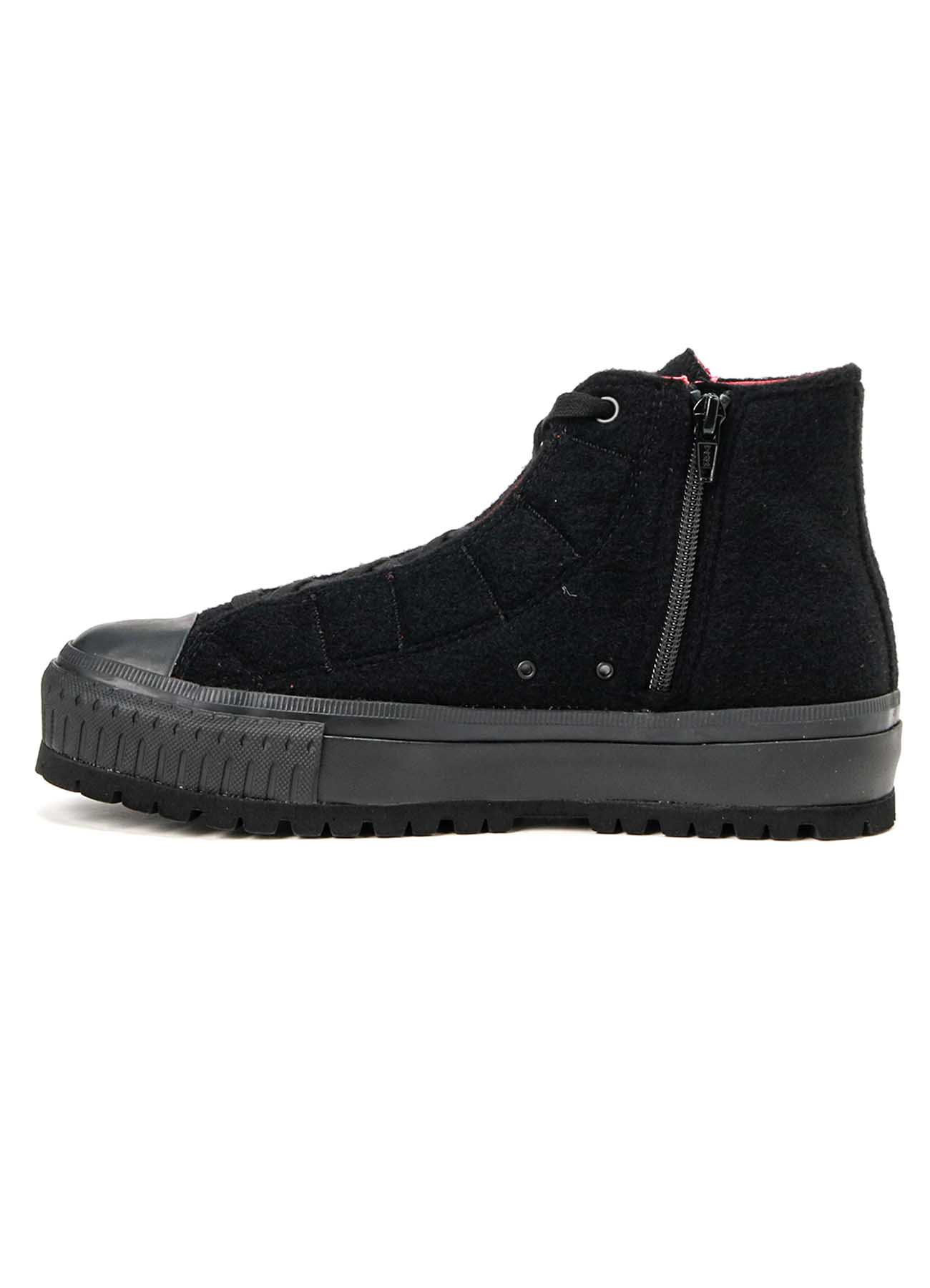 WOOL MOSSER BEAVER HIGH TOP SNEAKER